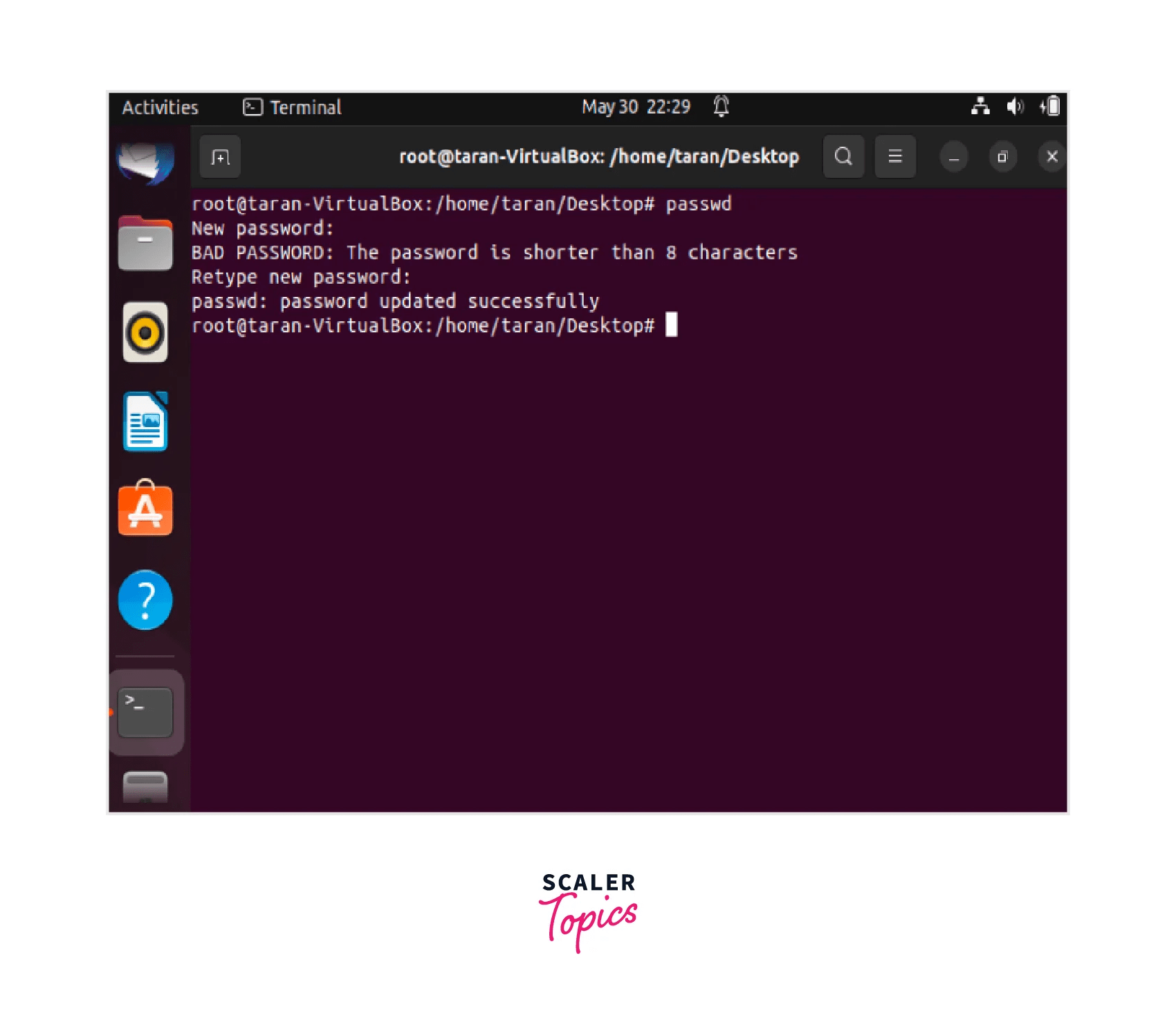 How to Reset or Change the Root Password in Linux? Scaler Topics