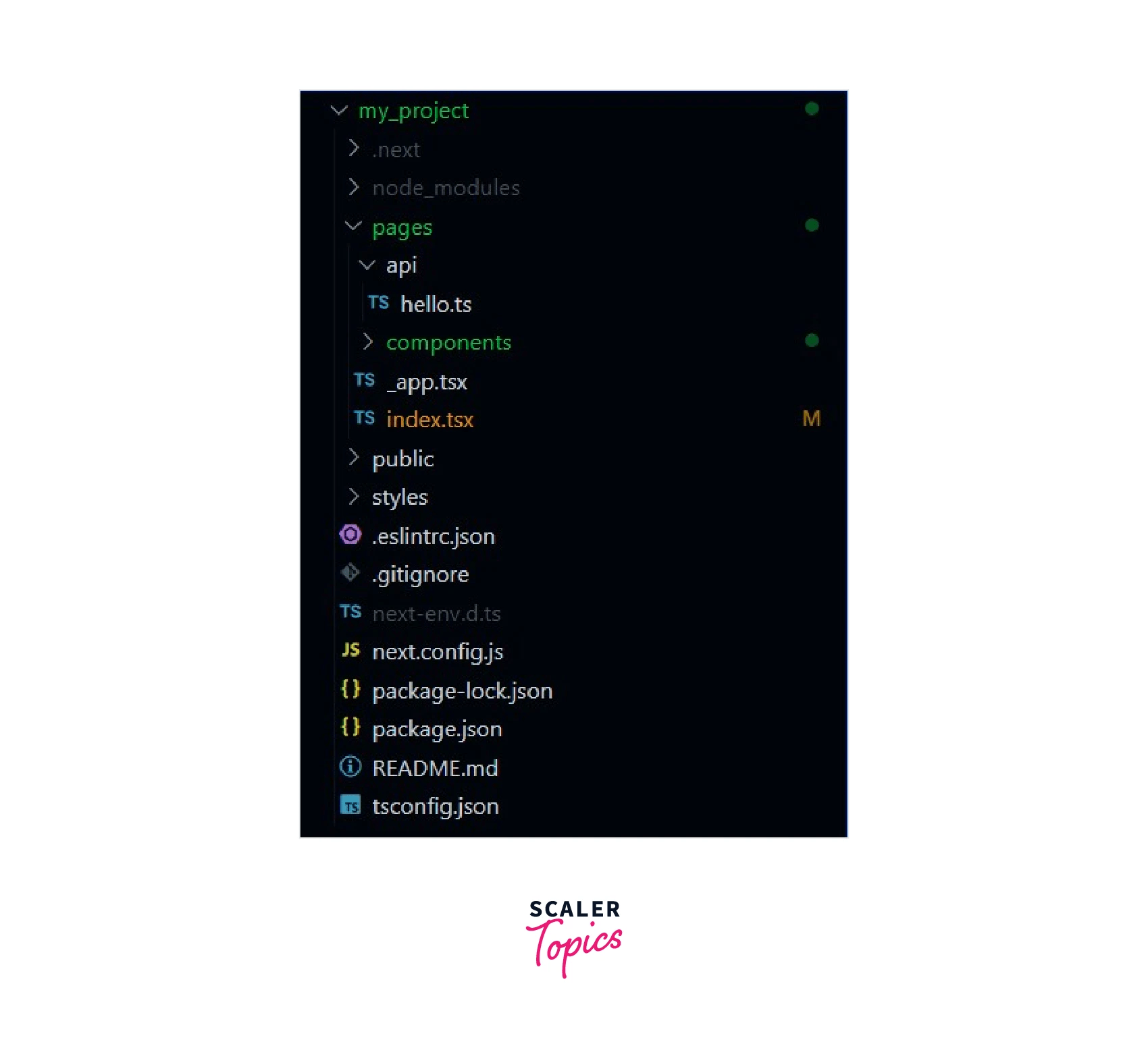 Using Next.js with TypeScript Scaler Topics