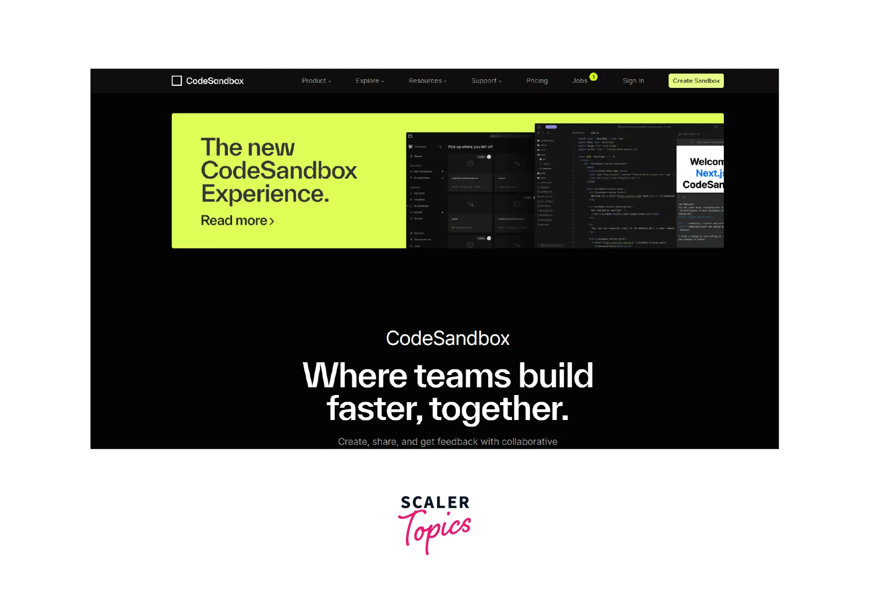 Run Angular on CodeSandbox and StackBlitz Scaler Topics