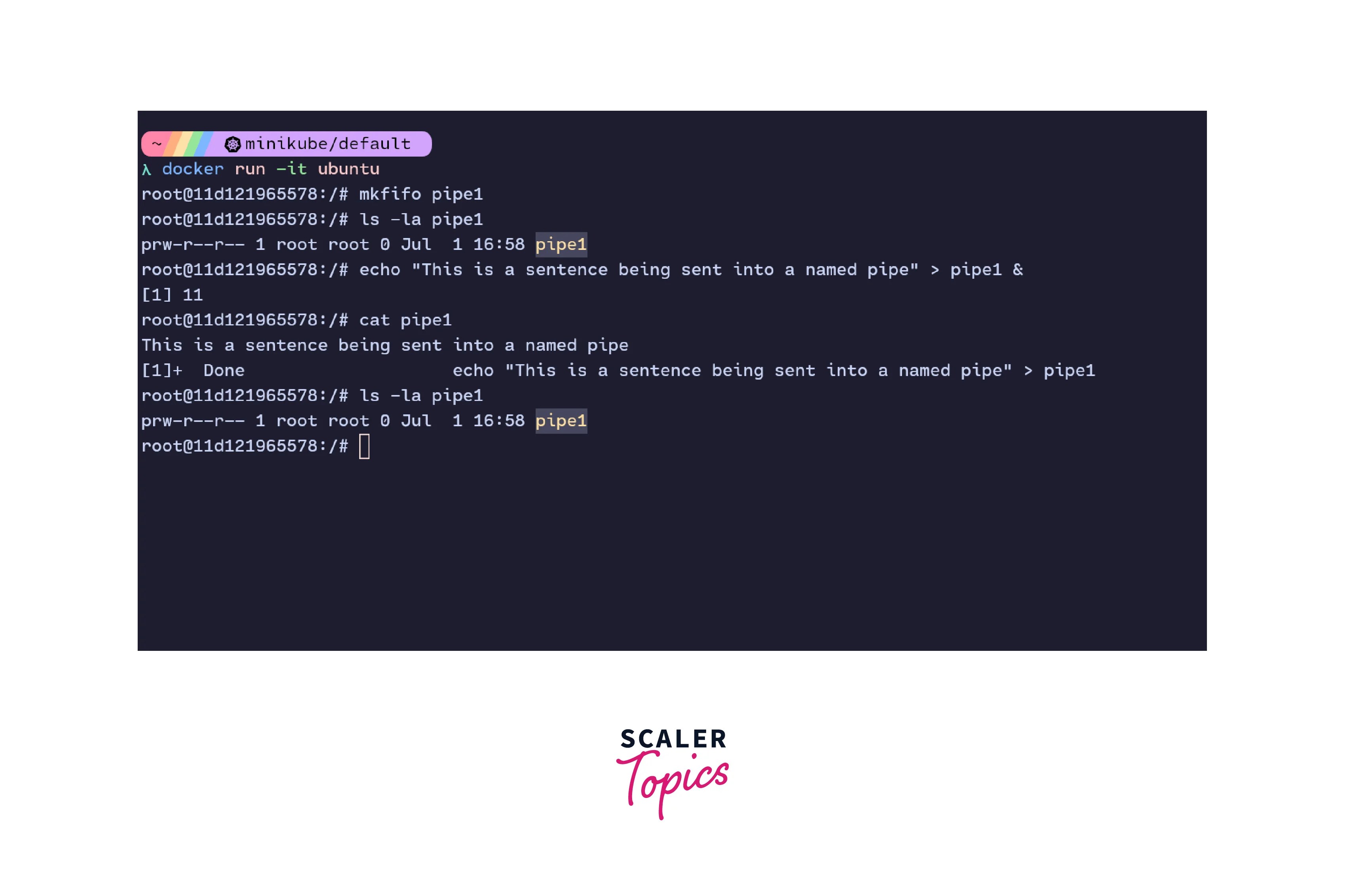 What are Named Pipes in Linux? Scaler Topics