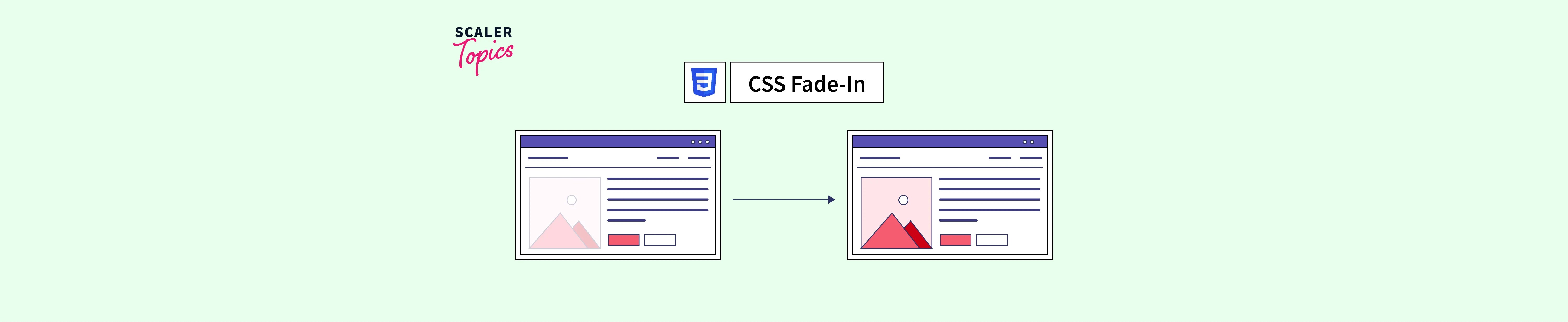 How to Make CSS Fadein Animation for HTML Elements? Scaler Topics