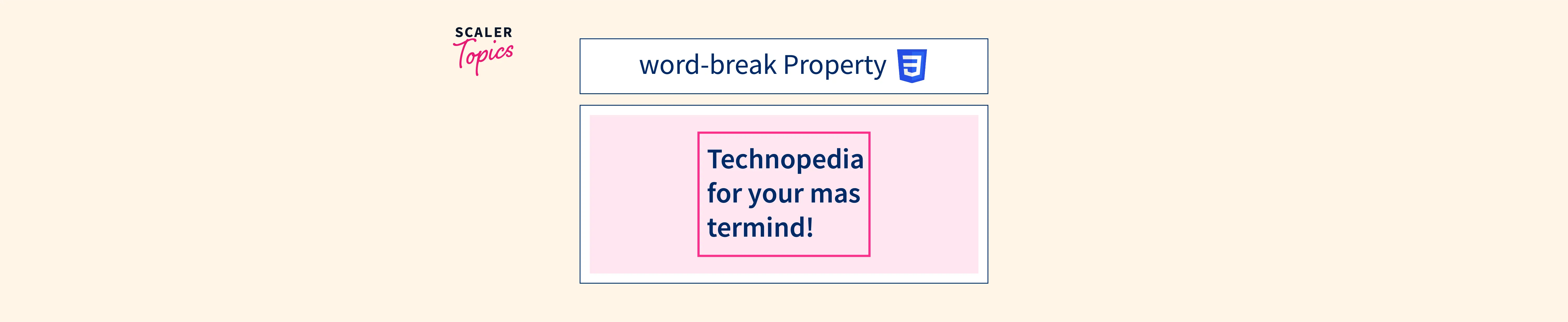 CSS WordBreak Property Scaler Topics