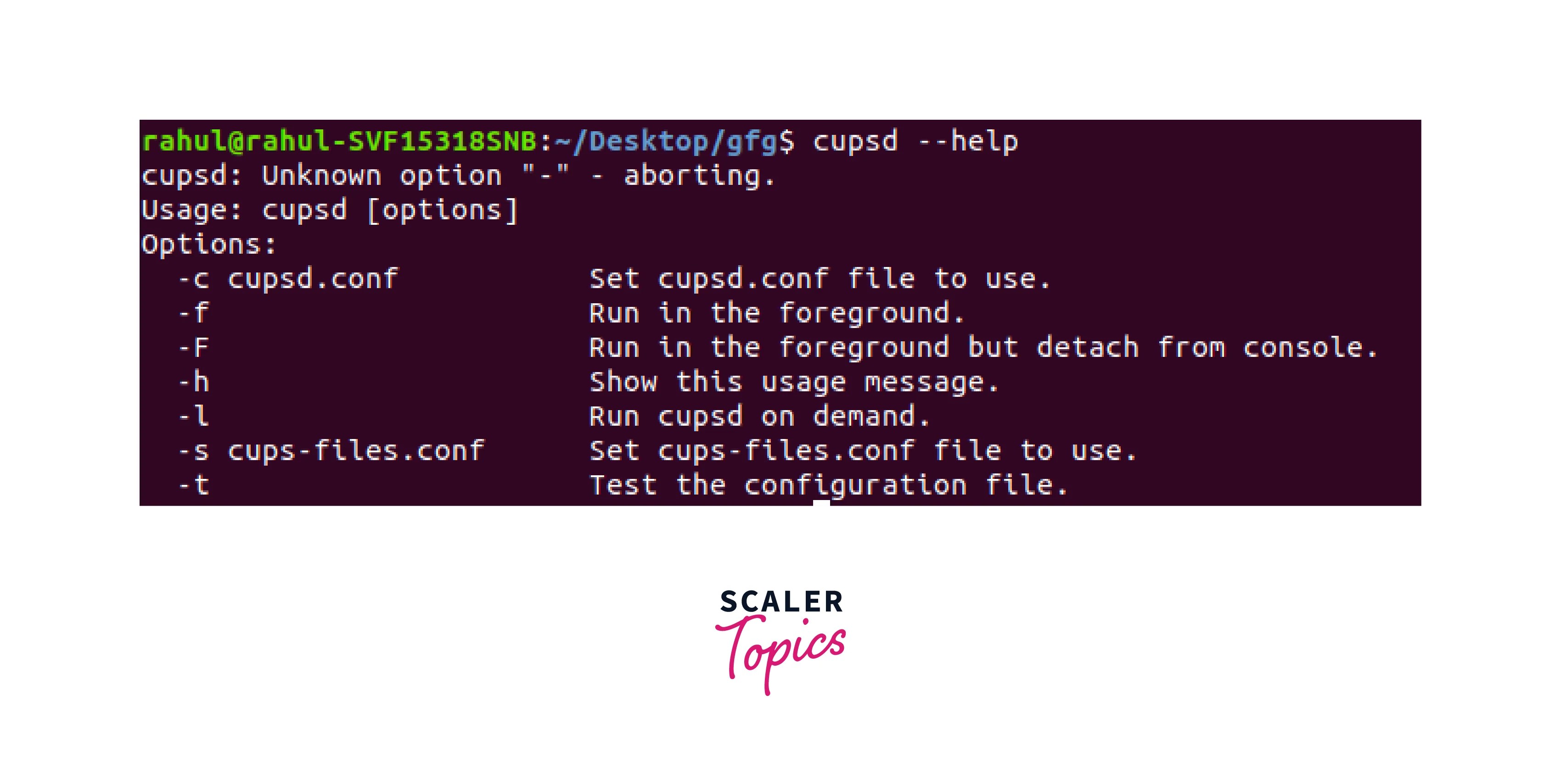 What Are CUPS in Linux? Scaler Topics