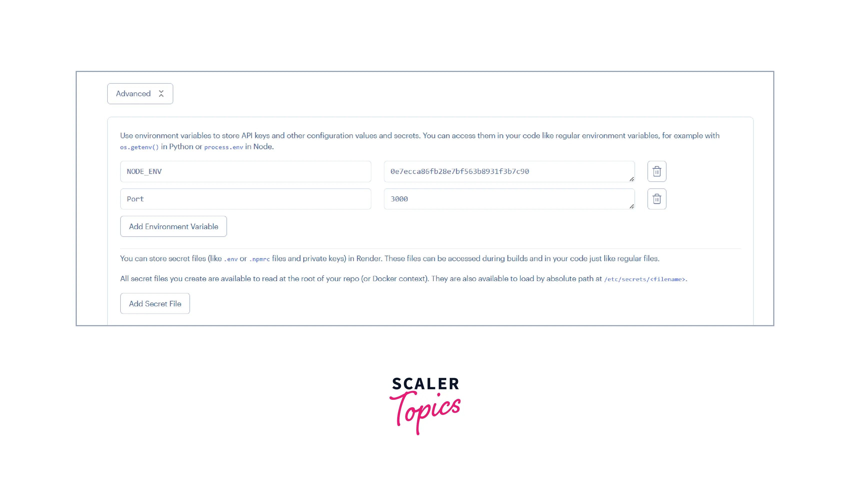 Deploying an Express application Deploying an Express application Scaler Topics