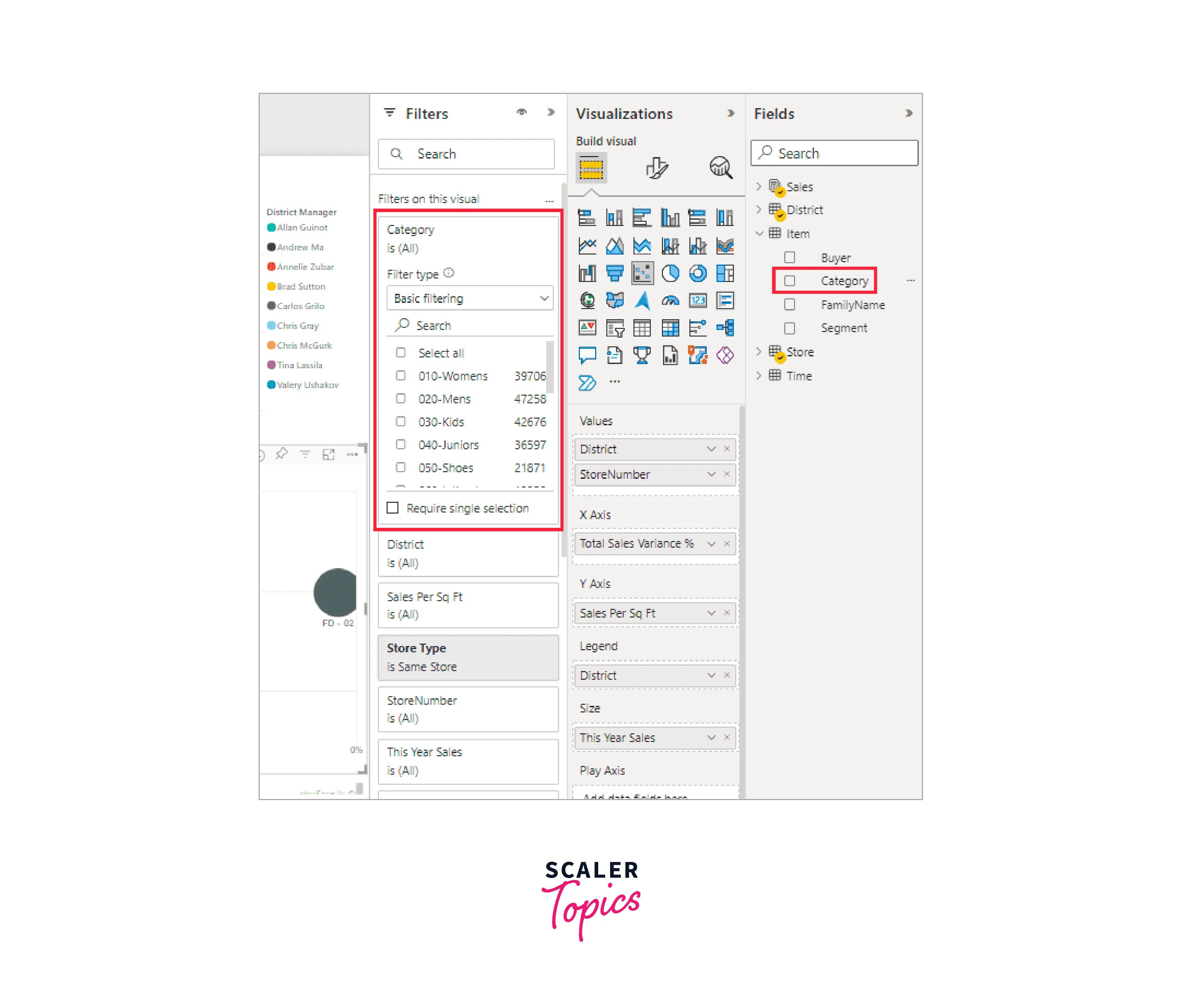 Filters In Power BI Scaler Topics