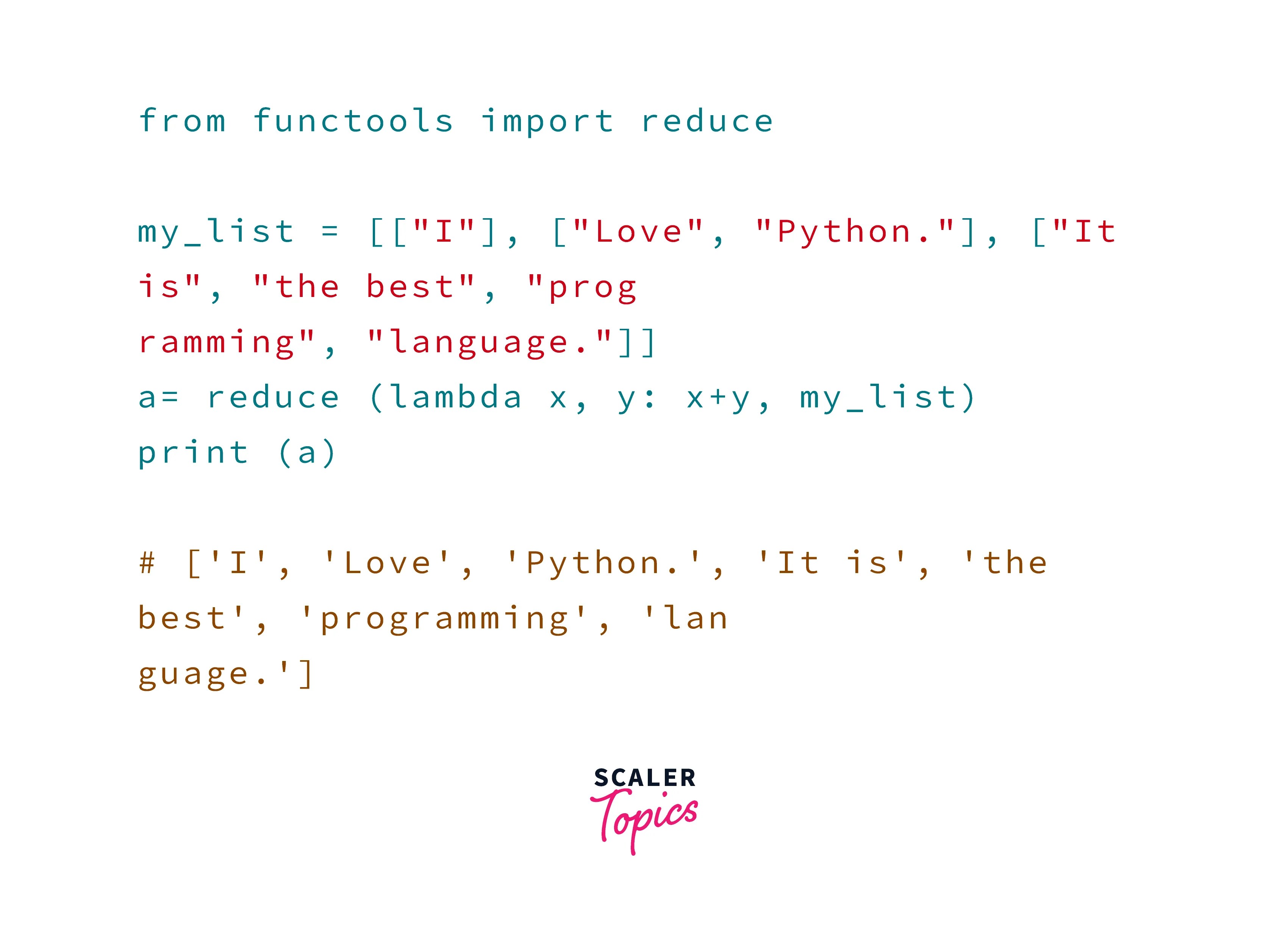 How to flatten List in Python? Scaler Topics