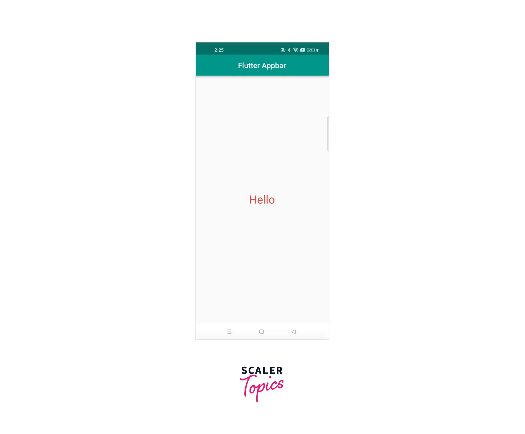 How to Create a Flutter AppBar? Scaler Topics