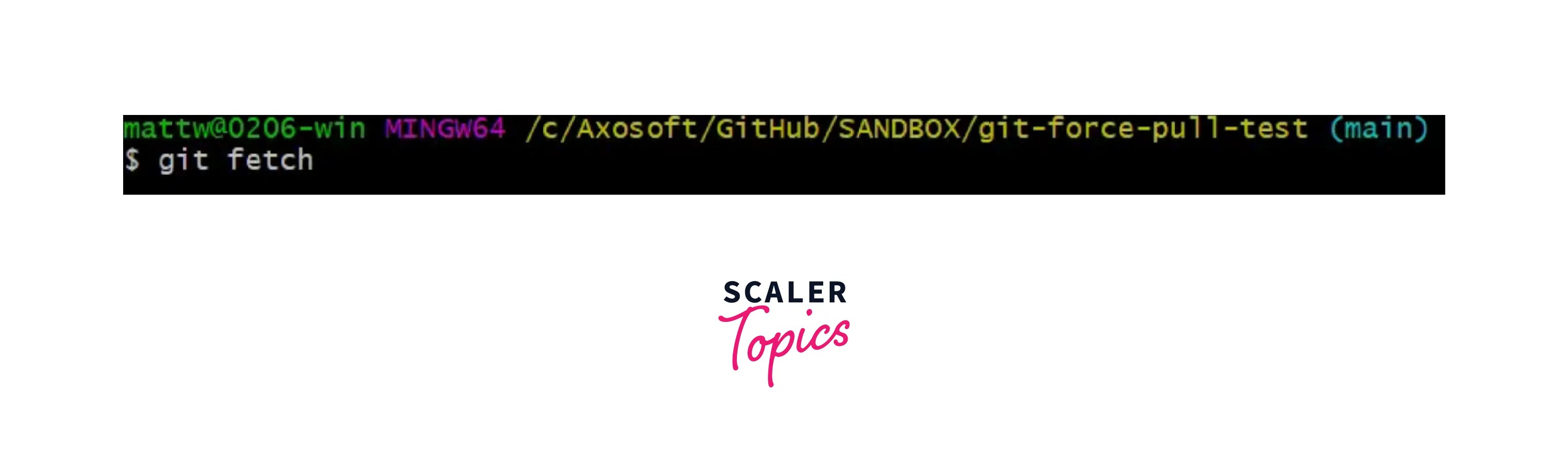 Git Pull Force Scaler Topics