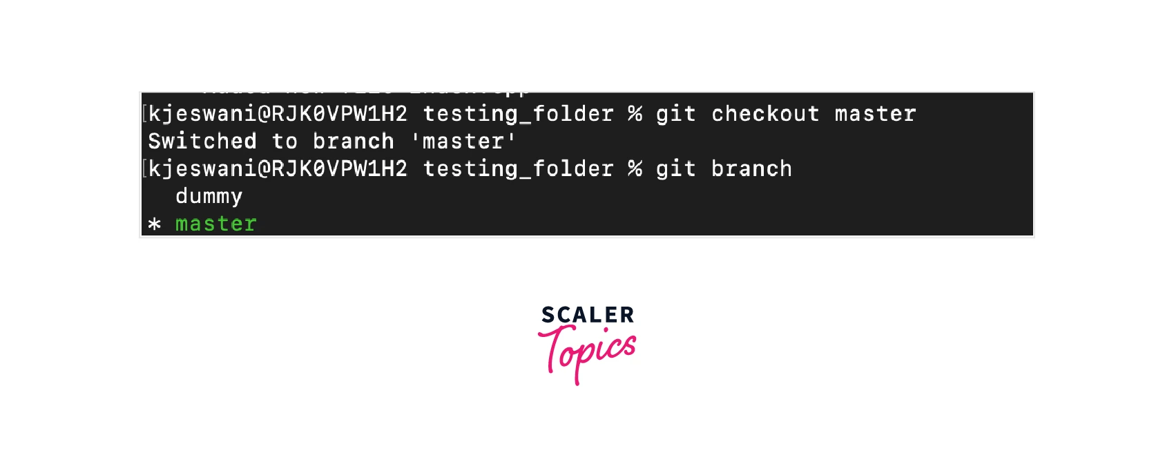 How to Move Commit to Another Branch in Git? Scaler Topics