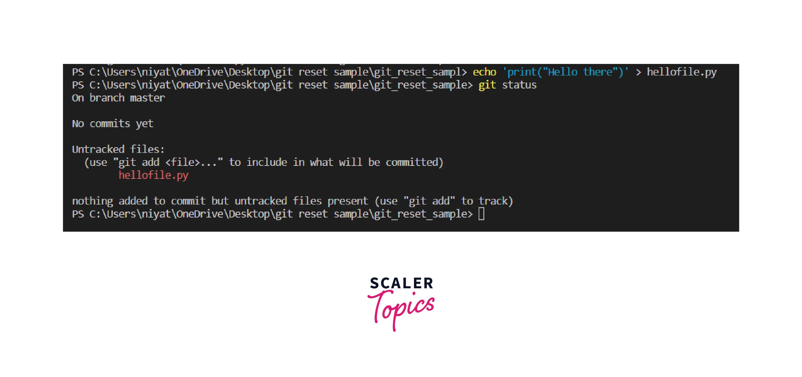 What is Git Resetting? Scaler Topics