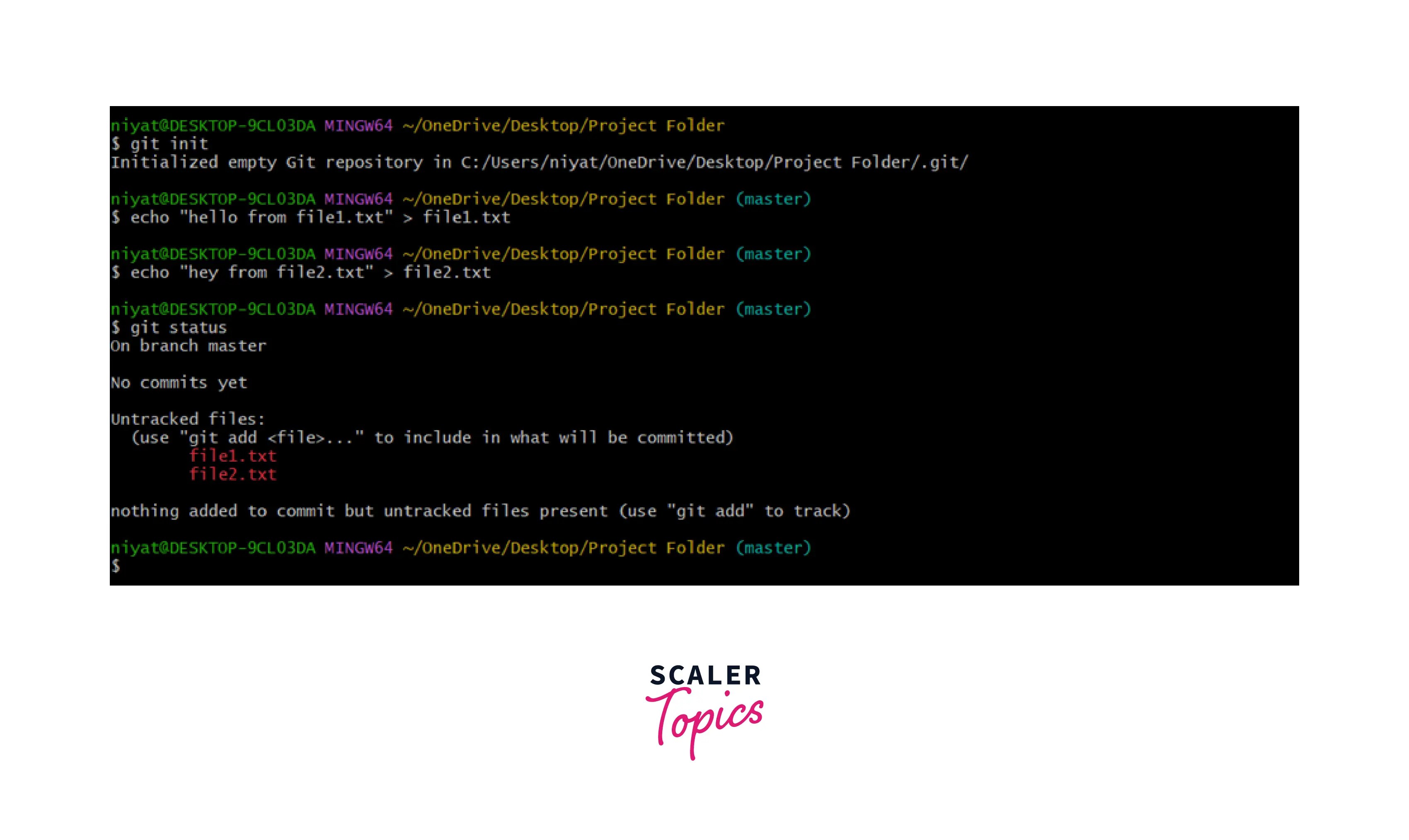 Remove Untracked Files Git Scaler Topics