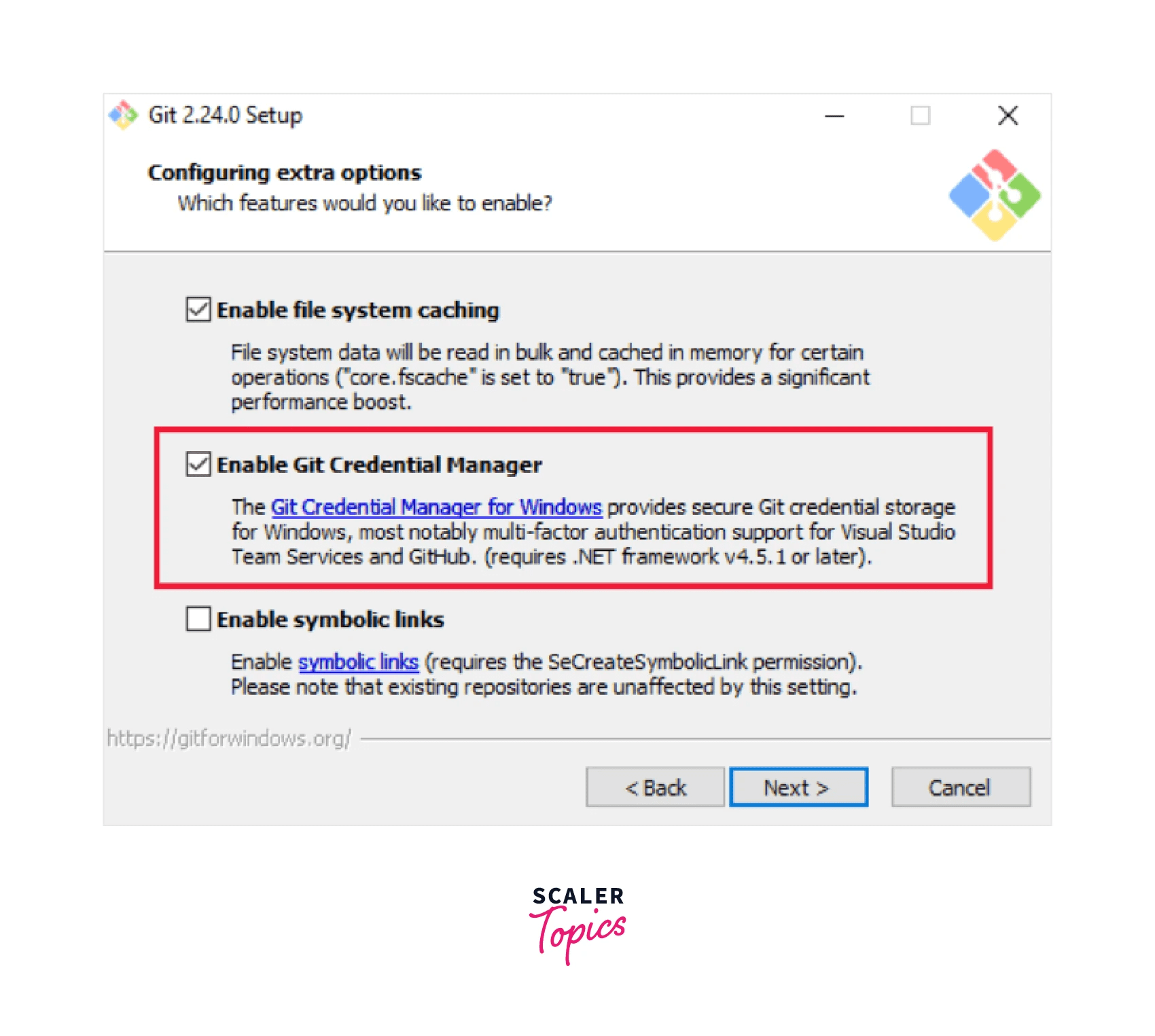 Git Credential Manager Scaler Topics