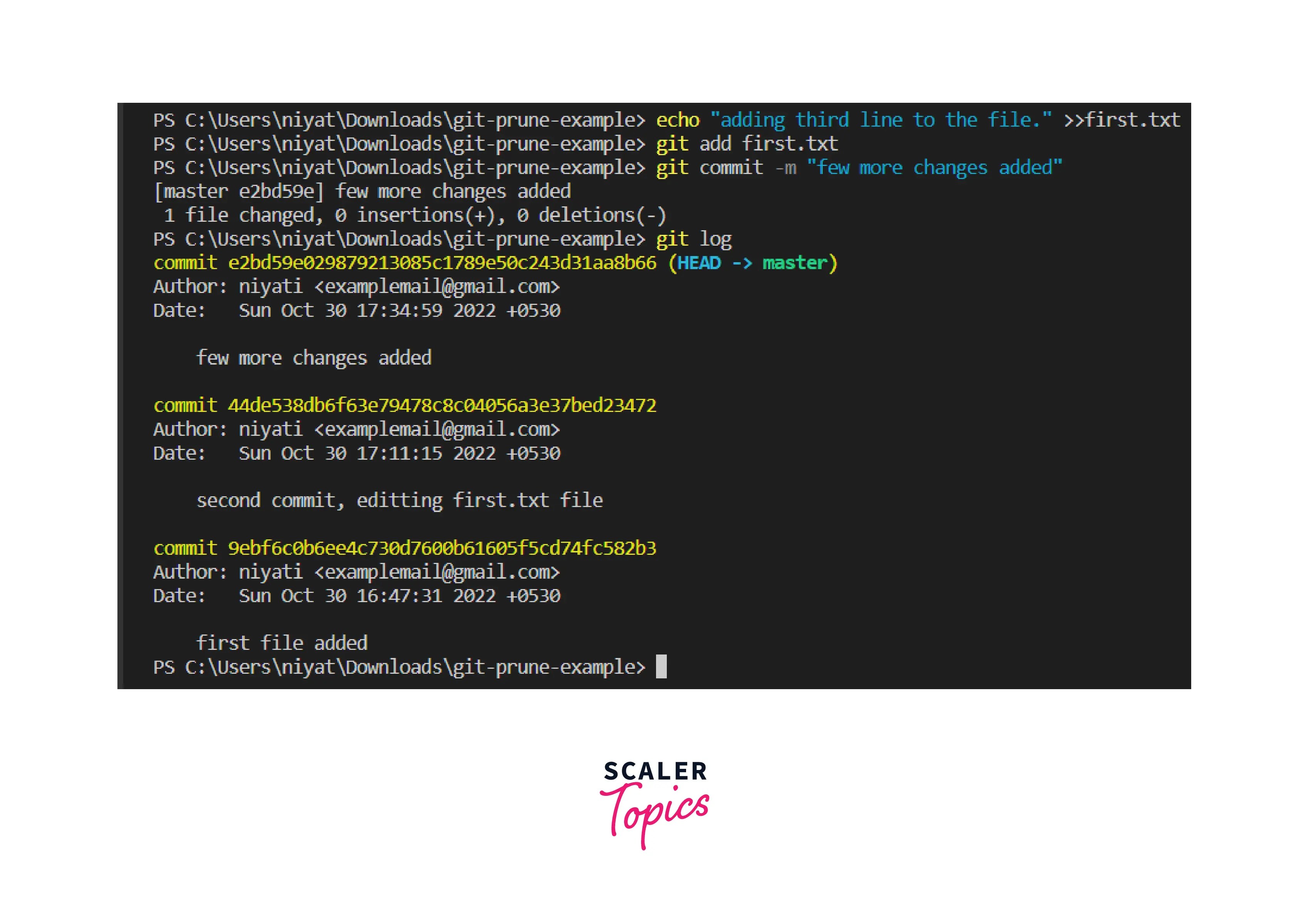 Git Prune Scaler Topics