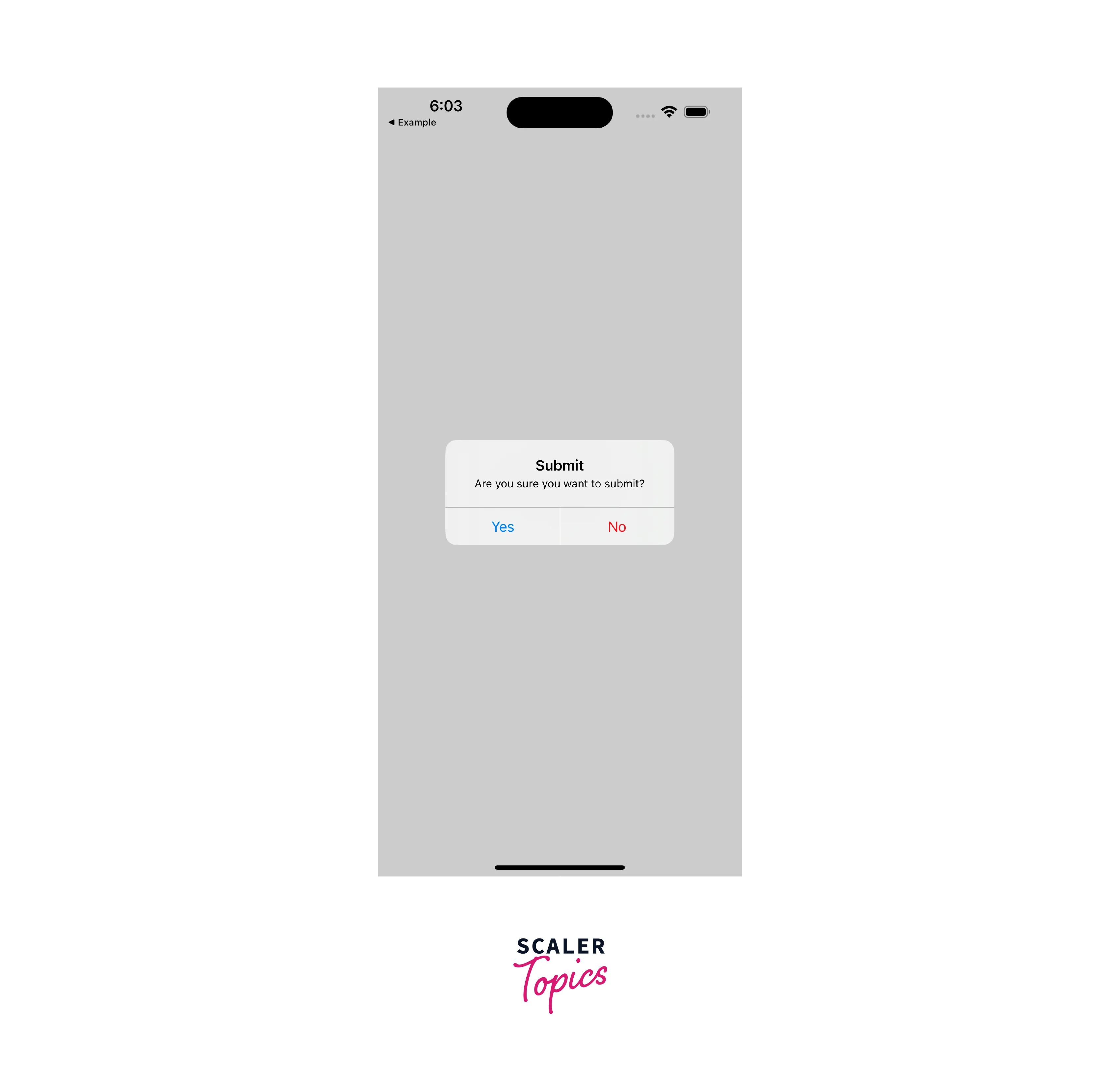 React Native Alerts Scaler Topics