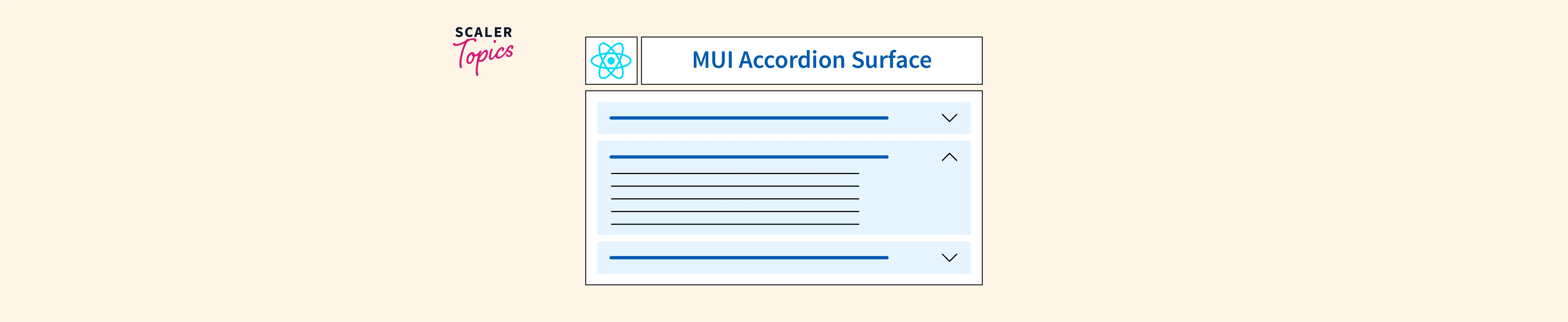 React MUI Accordion Surface Scaler Topics