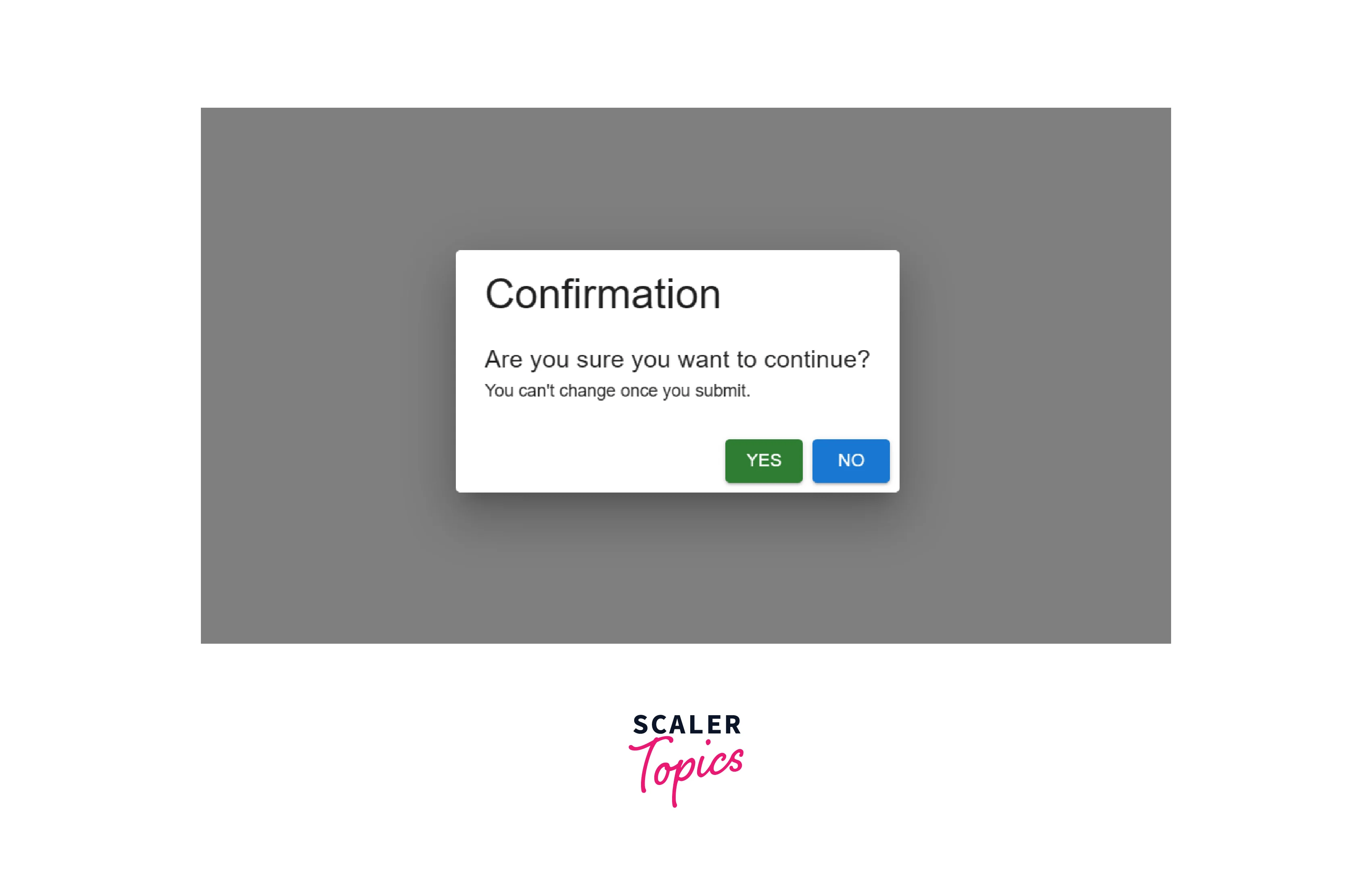 Create an Interactive Material UI Dialog in React Scaler Topics