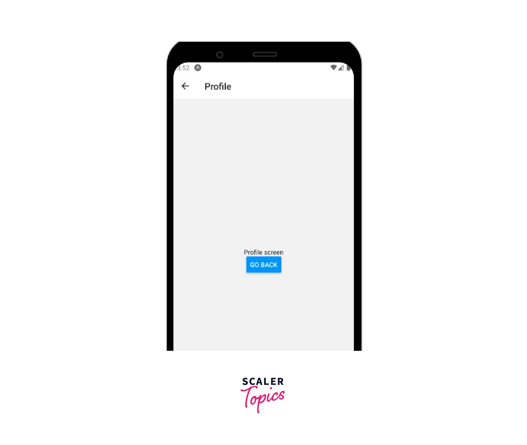 Stack Navigator React Native Scaler Topics