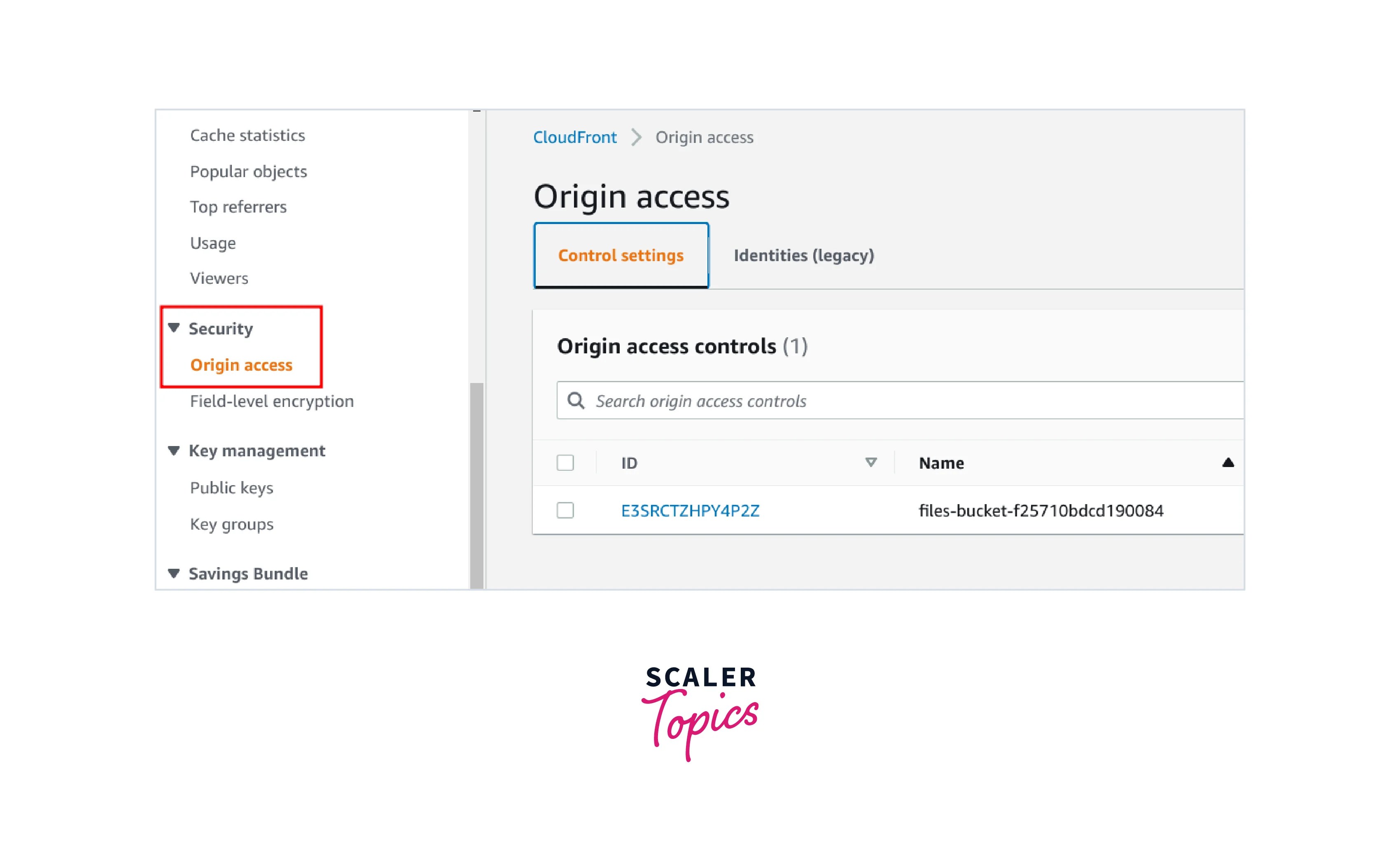 Origin Access Identity in AWS Scaler Topics