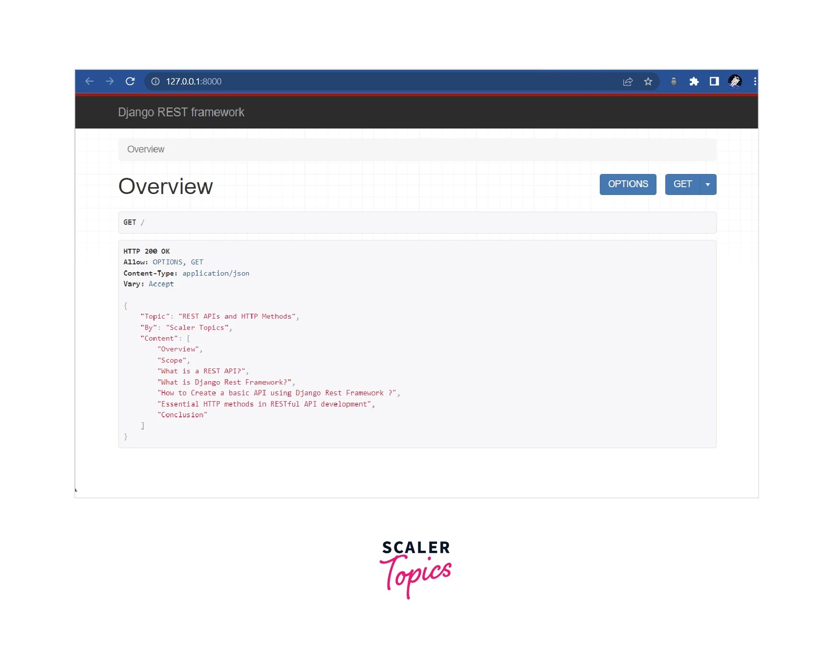 Django REST API Scaler Topics