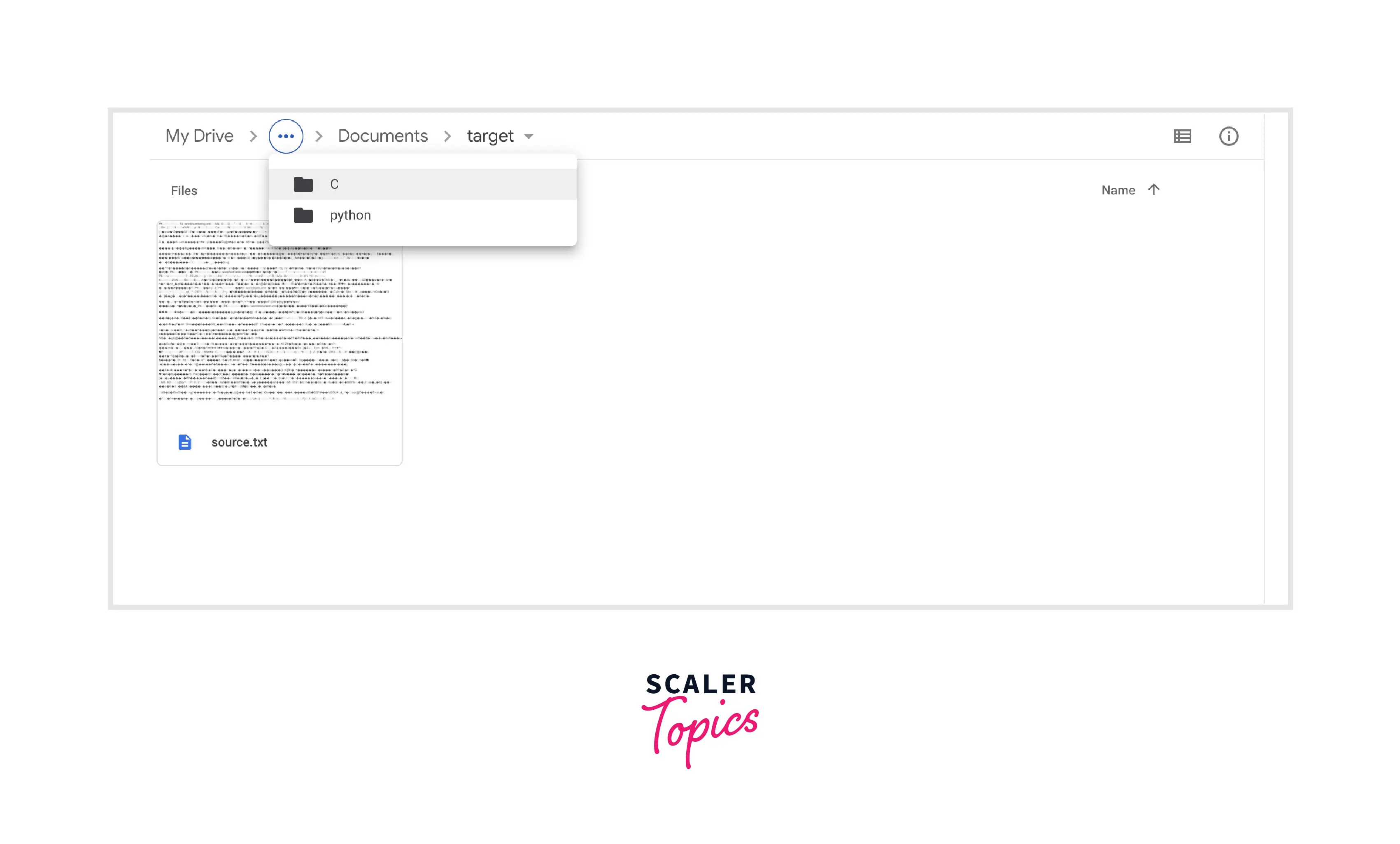 Move Files in Python Scaler Topics