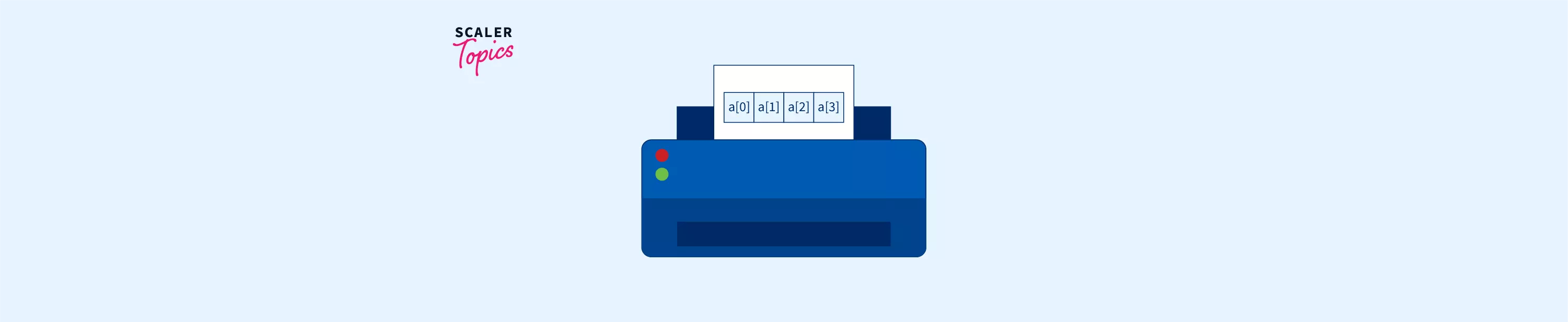 How to Print Array in Java Scaler Topics