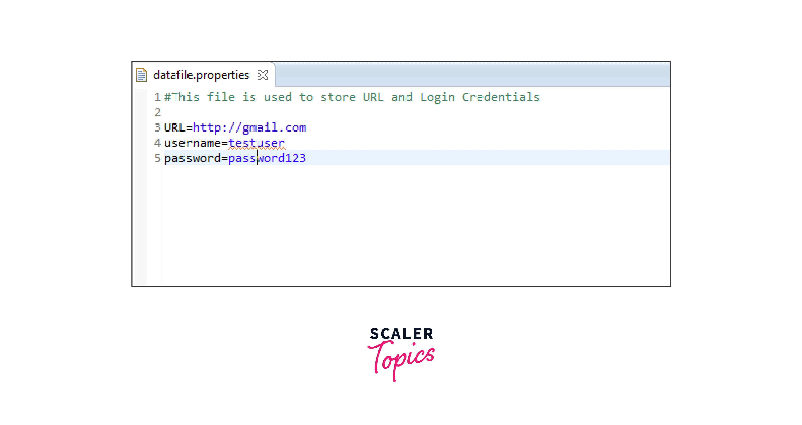 How to Read Data From Properties File in Selenium? Scaler Topics