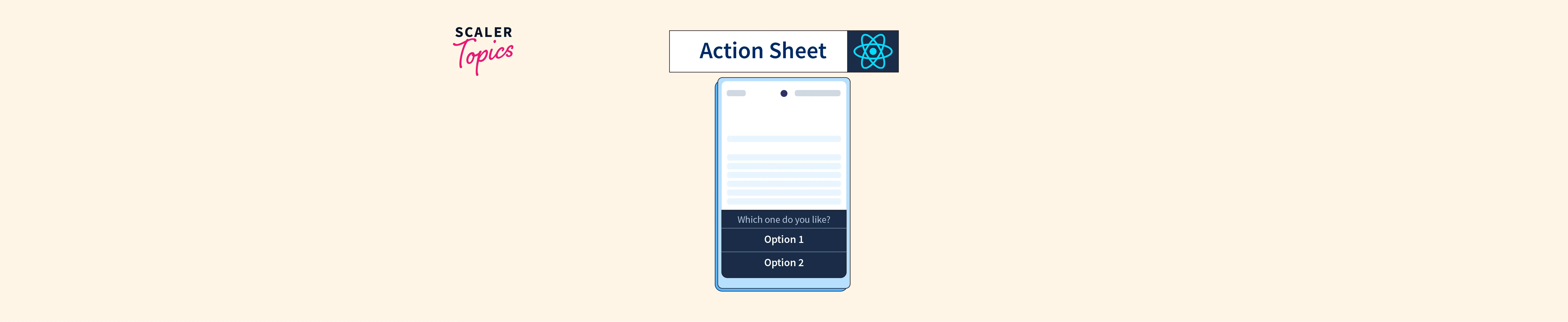 React Native Action Sheet Scaler Topics