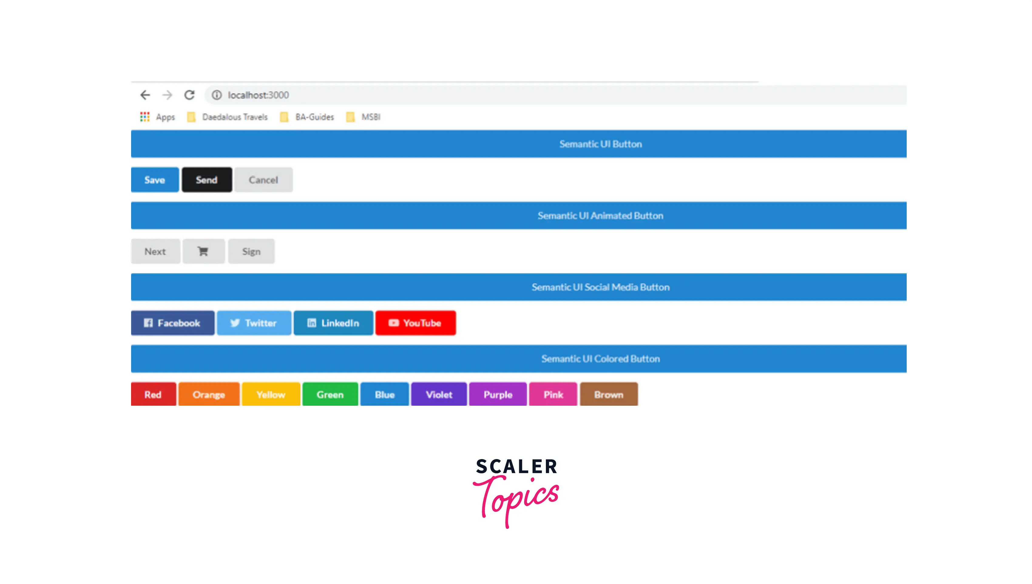 Semantic UI React Scaler Topics