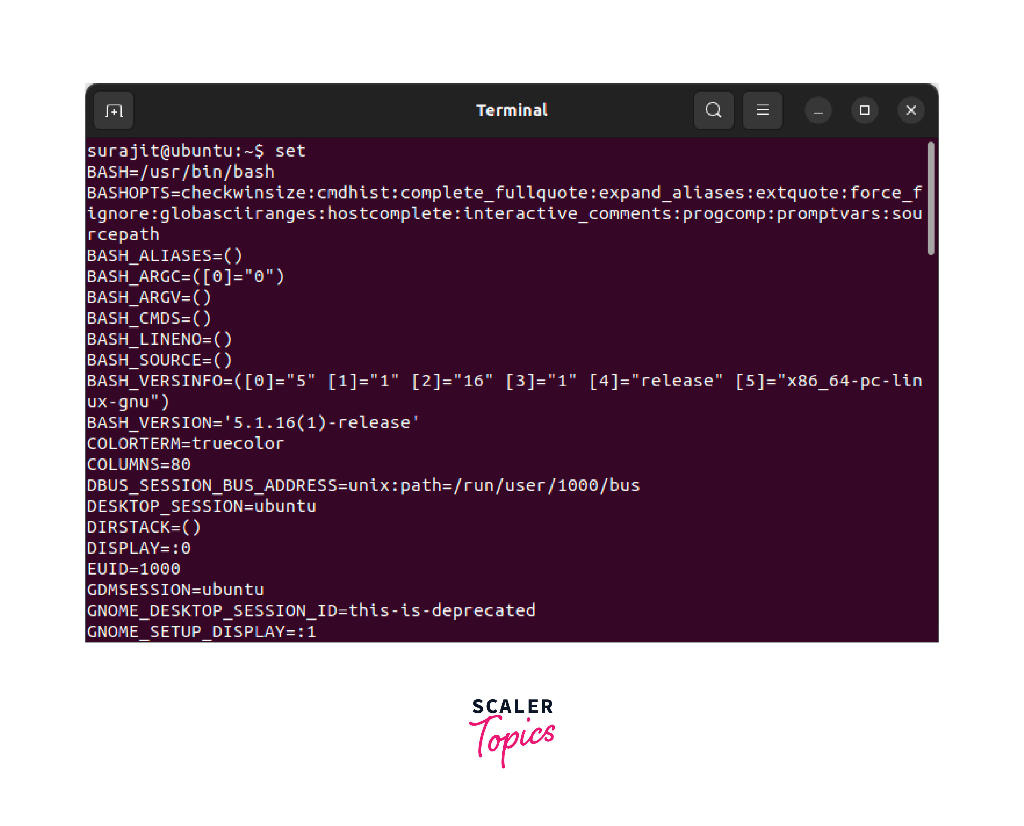 How to List and Set Environment Variables in Linux? Scaler Topics