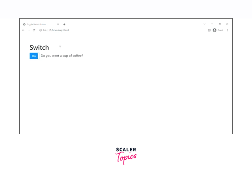 Bootstrap Toggle Button Scaler Topics