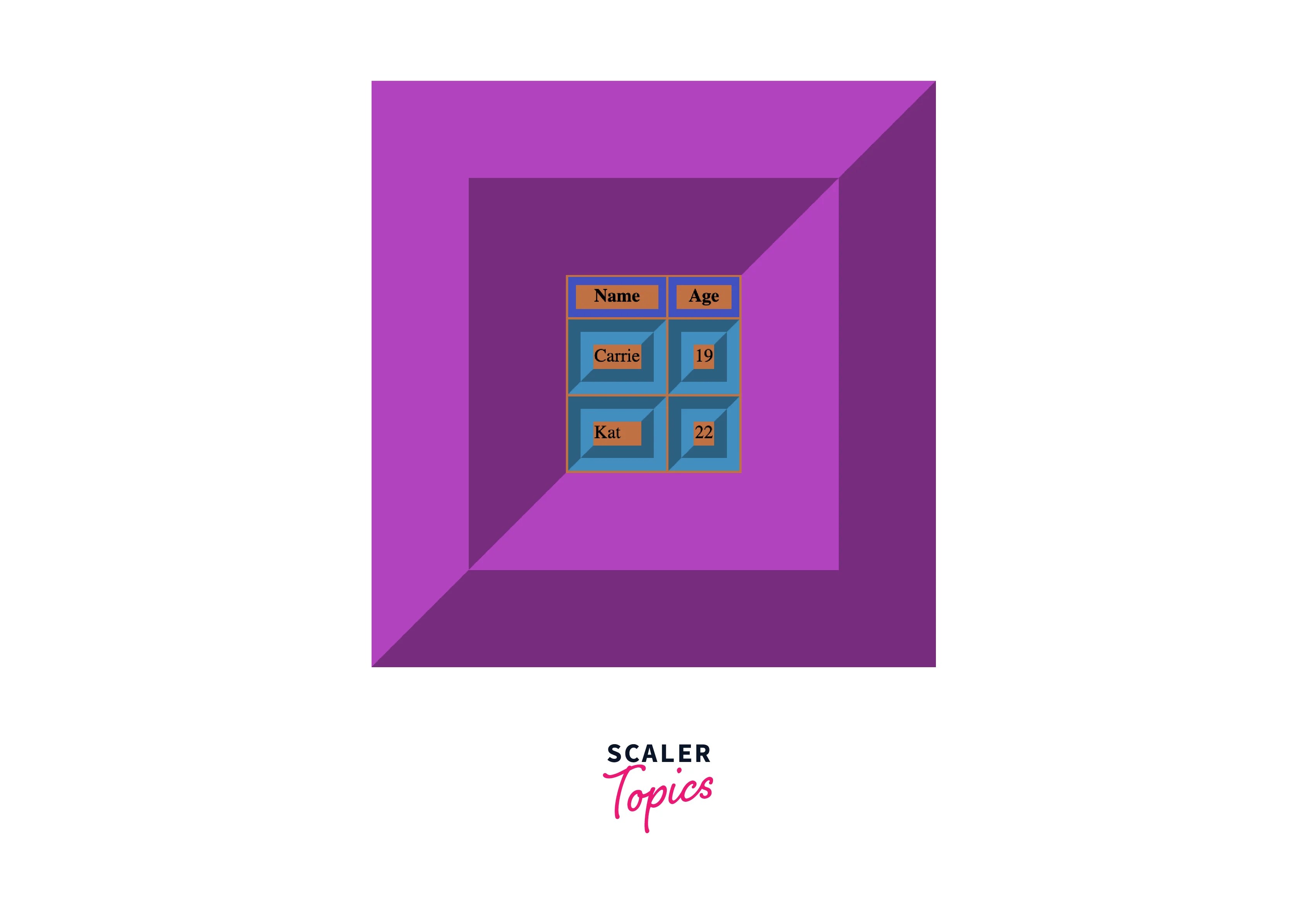 HTML Table Borders Scaler Topics