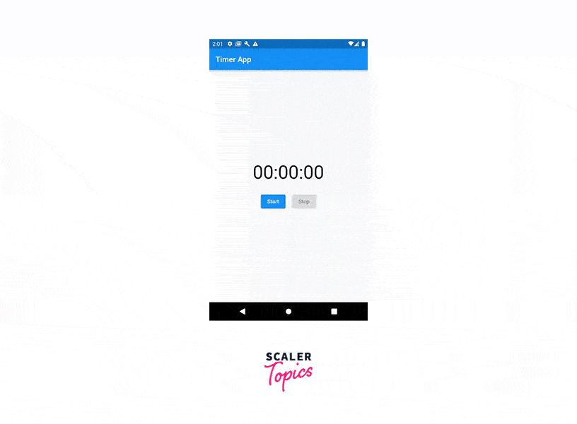 How to Create Timer in Flutter? Scaler Topics