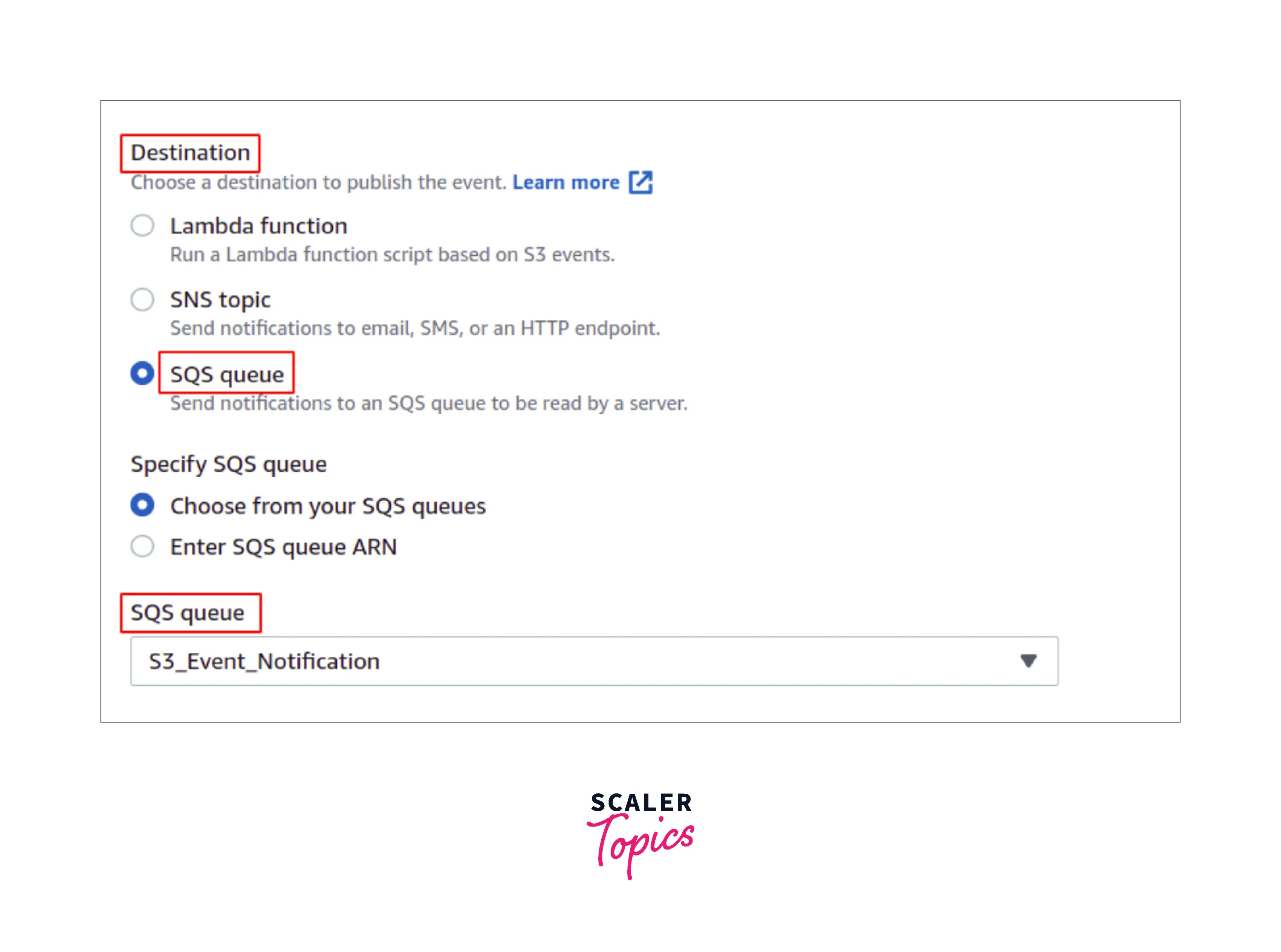 S3 Event Notifications Scaler Topics