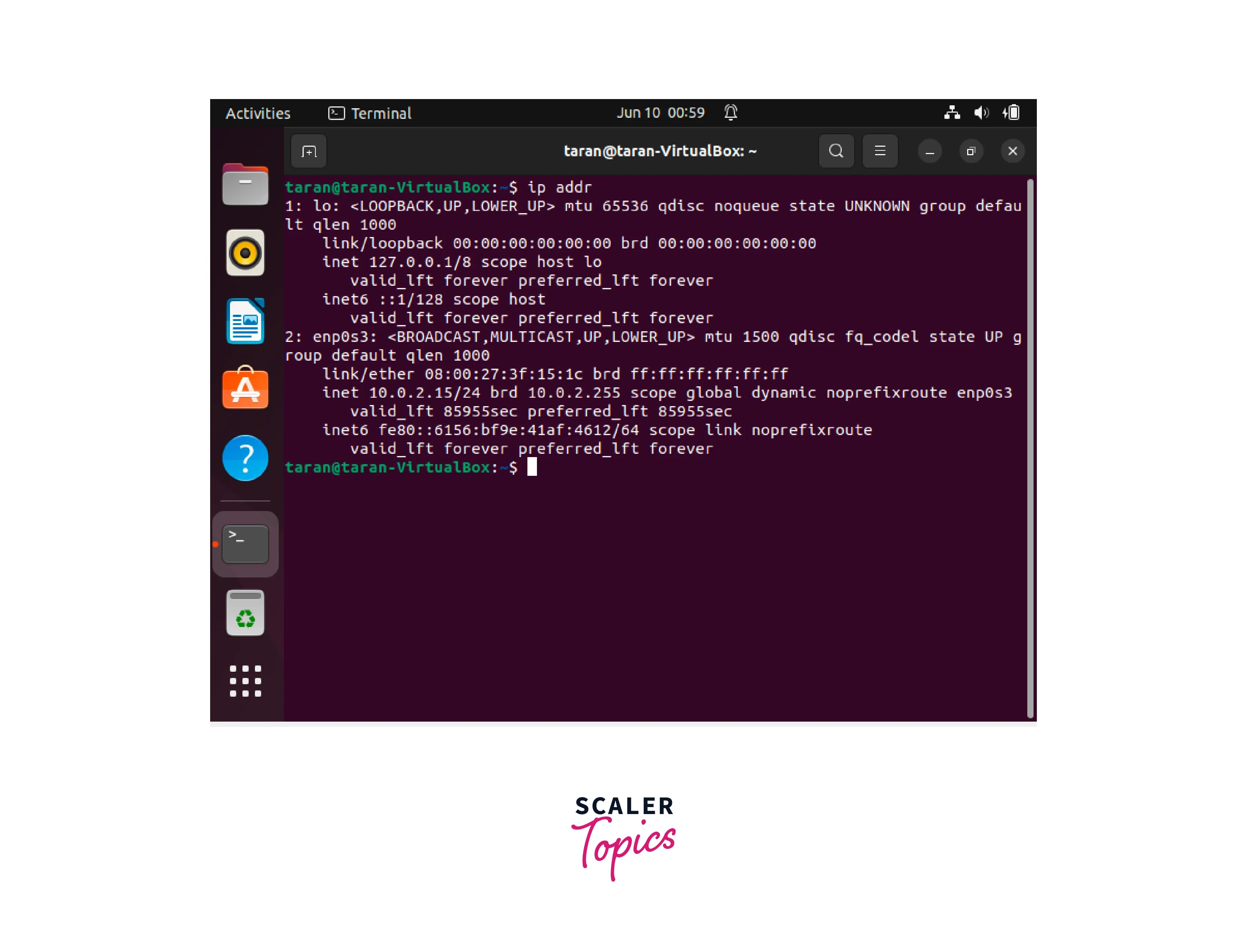 How to Find IP Address in Linux? Scaler Topics