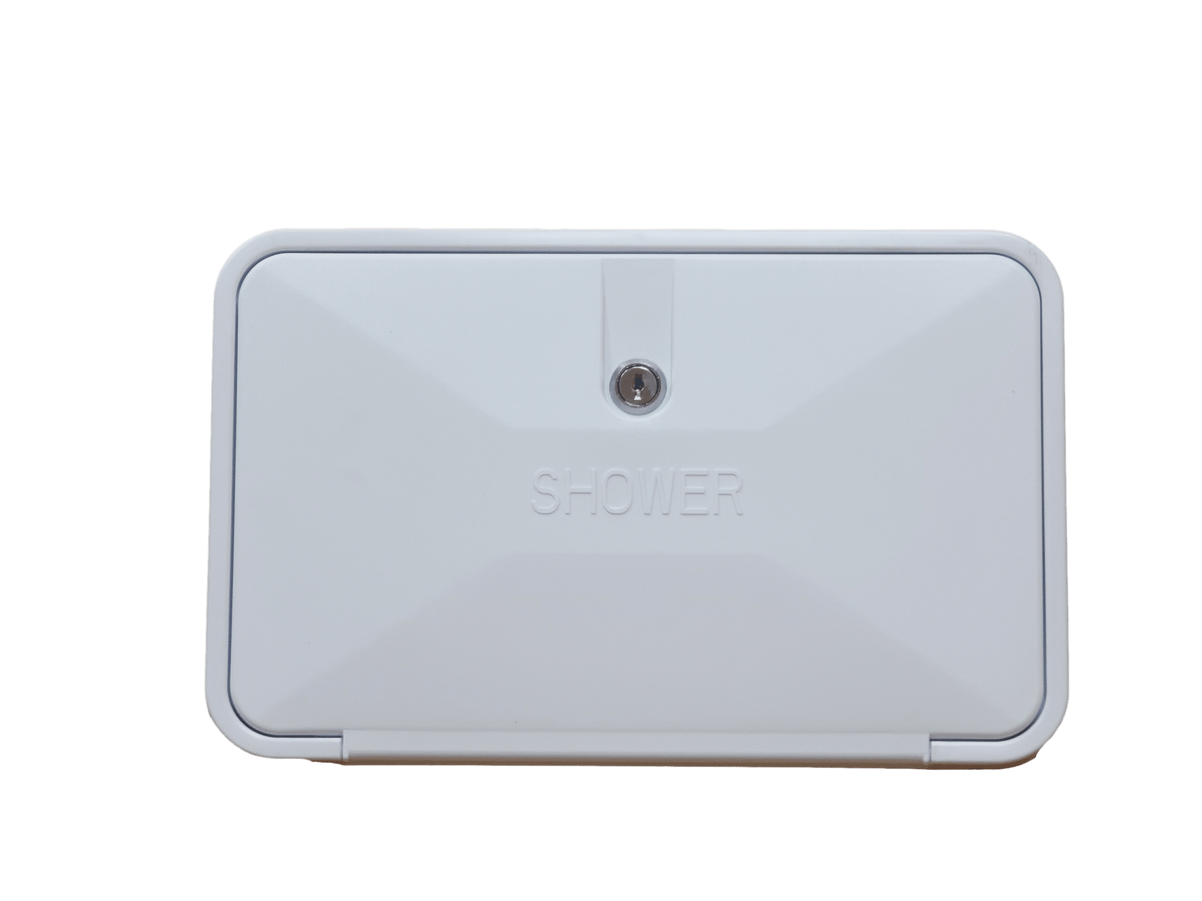 EXTERIOR RV SHOWER Scamp Trailers