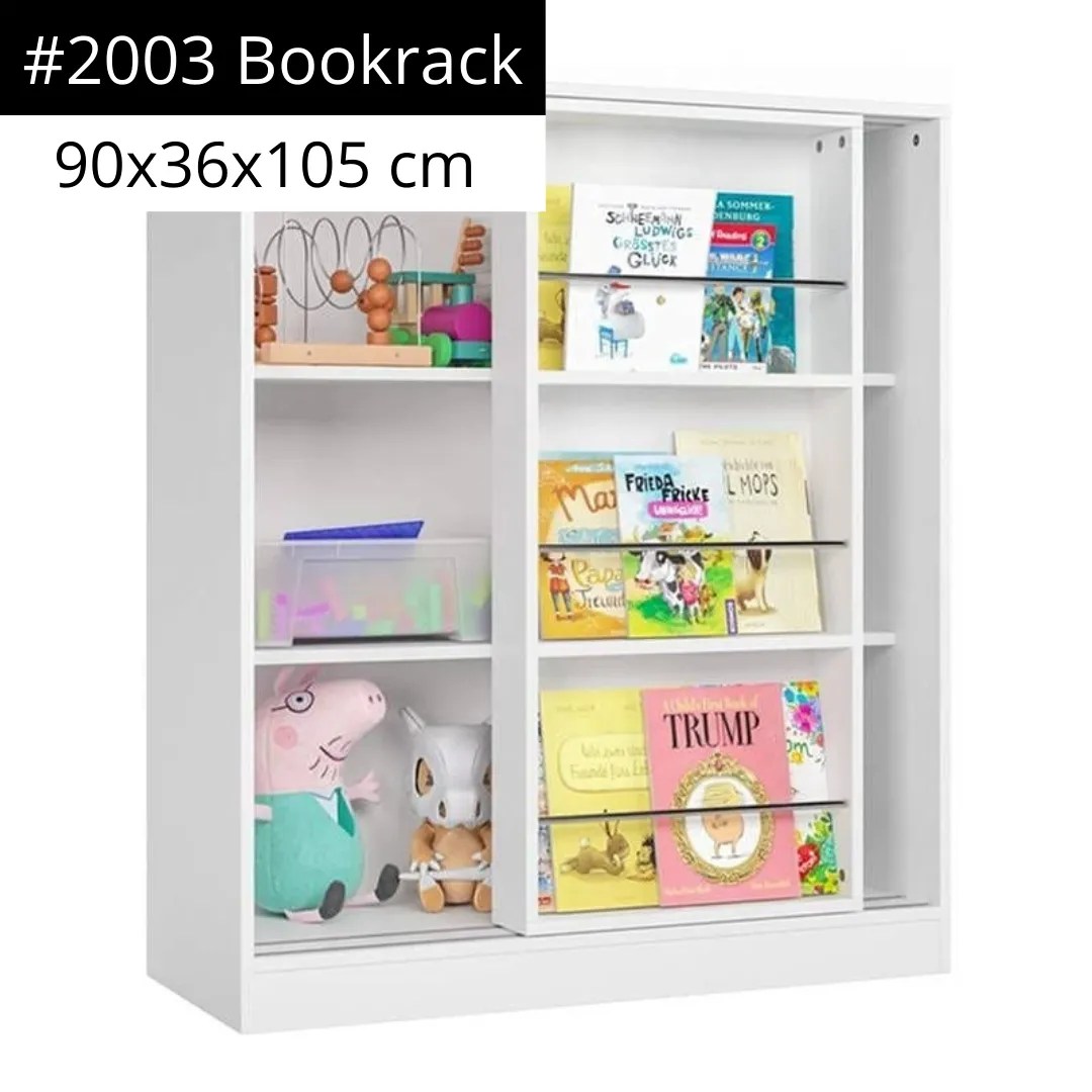 2003 Sliding Door Book Rack Scandi Home