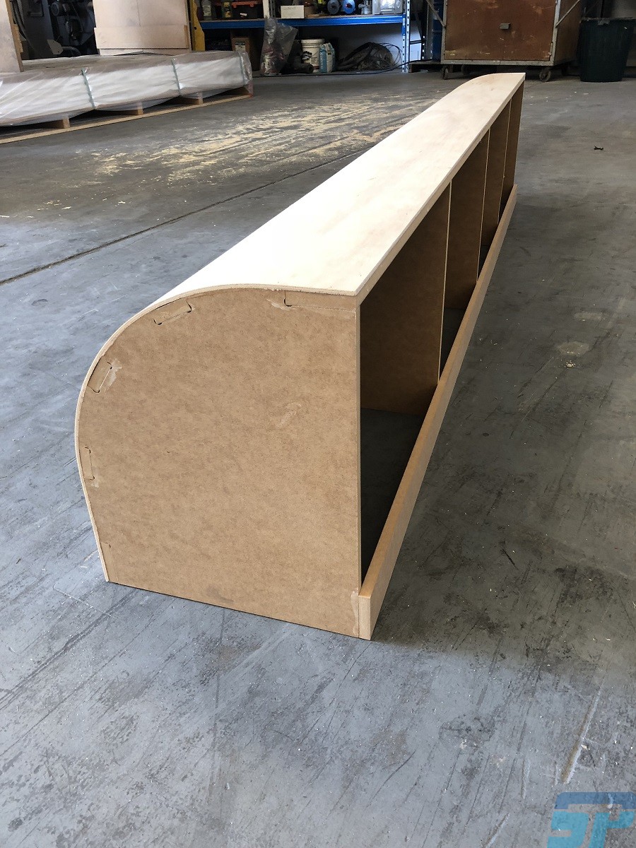 MDF curved bulkhead frame (2) Scandinavian Profiles Machining