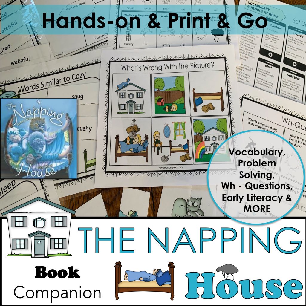 The Napping House Clipart Png