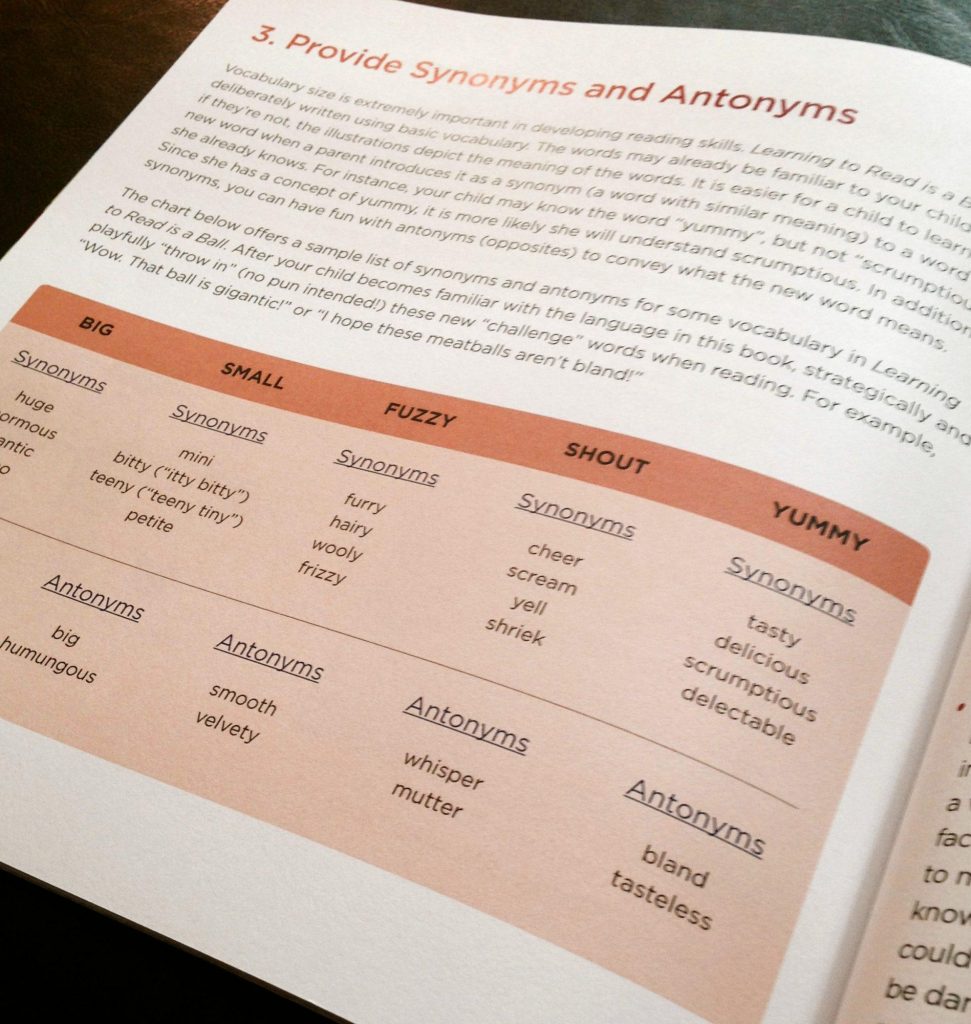 Build Vocabulary with Synonyms and Antonyms Scanlon
