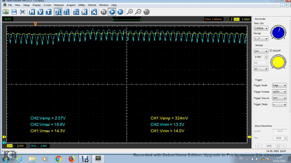 Bad Alternator Diode causing transmission/speedometer problems