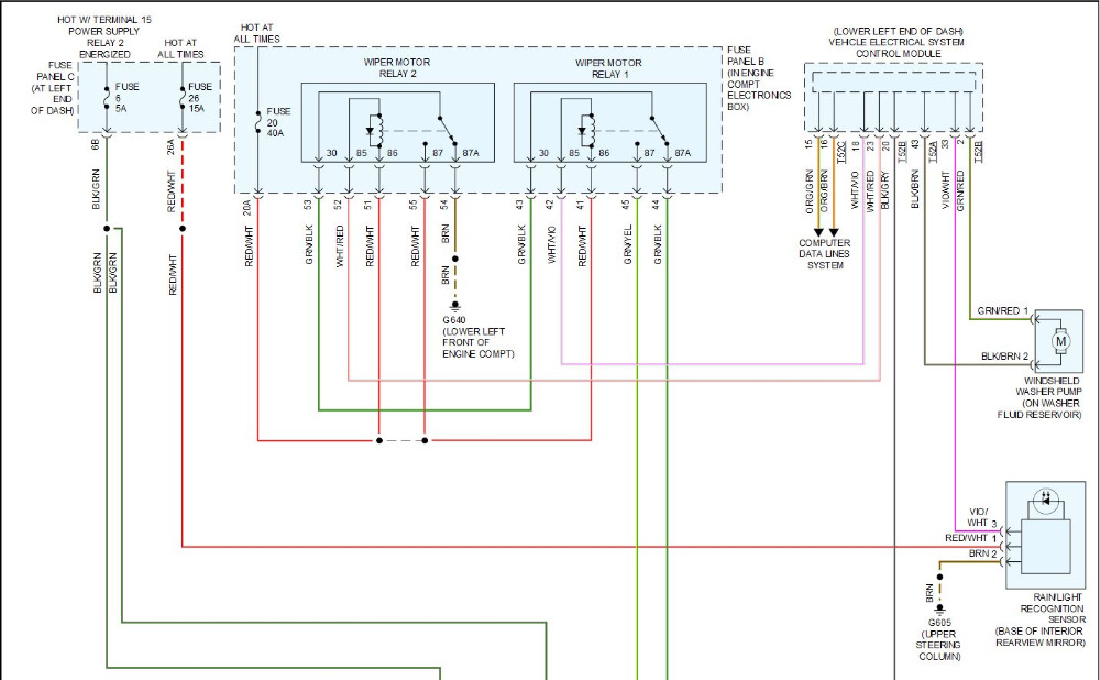 2015 vw passat windshield washer not working ScannerDanner Forum SCANNERDANNER