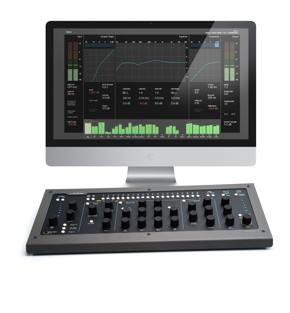 Softube Console 1 Hardware Controller & Mixing Environment Scan Pro