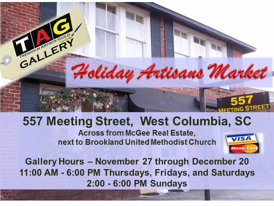 Holiday Artisans Market SC Arts Hub