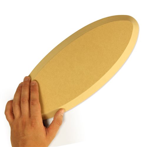 GR Pottery Forms GRP047 6 x 15 Inch Oval Form