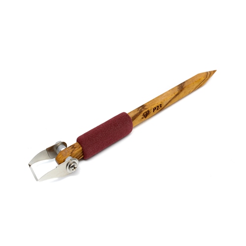 DiamondCore Tools P23 Curved Square Tip Pottery Sculpting Tool 12mm