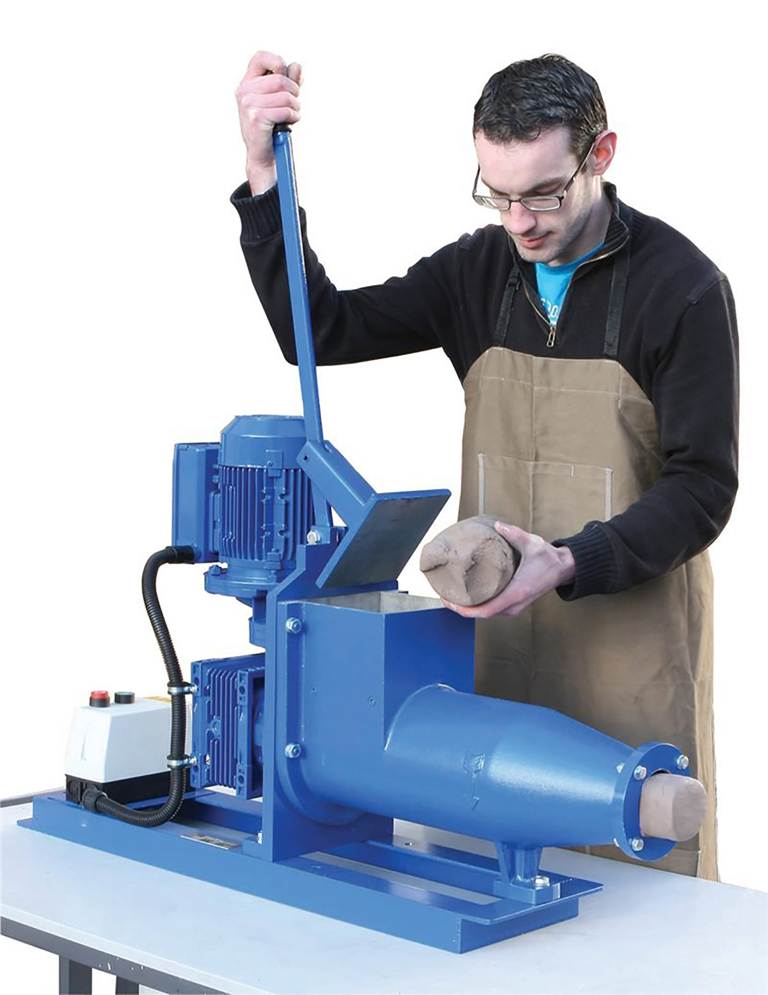 Gladstone S49E Pugmill 2/50mm Outlet with Grid