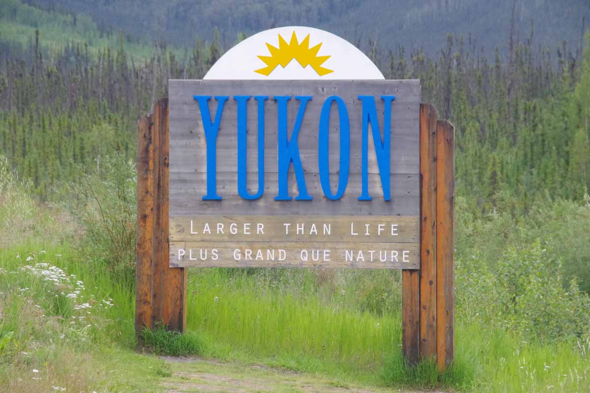 Beaver Creek, Canada! A bicycle ride across the Americas