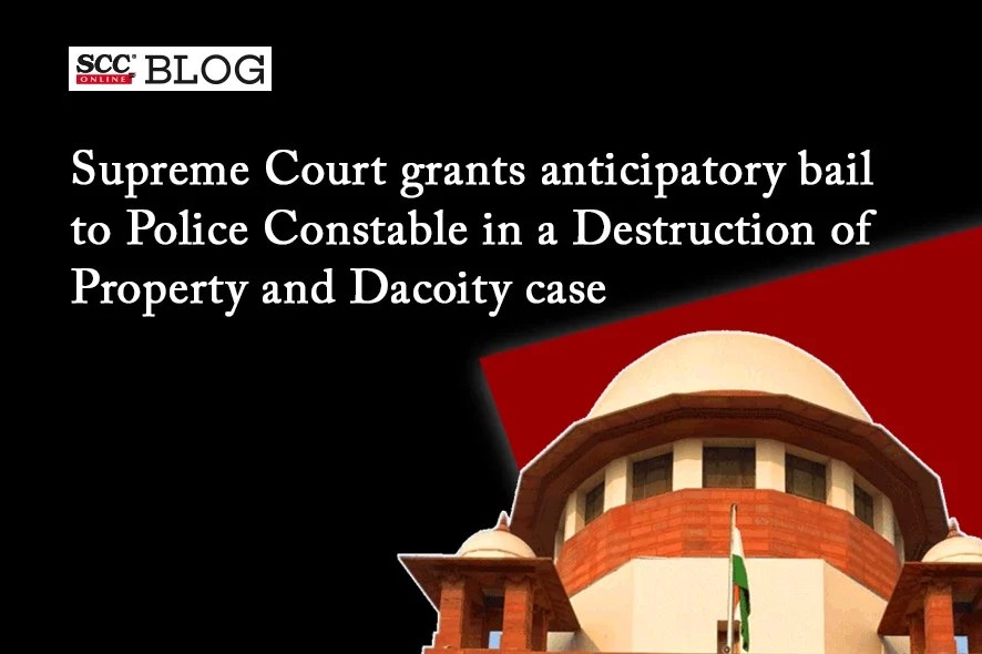 Trespassing and Destruction of Property SC grants anticipatory bail to