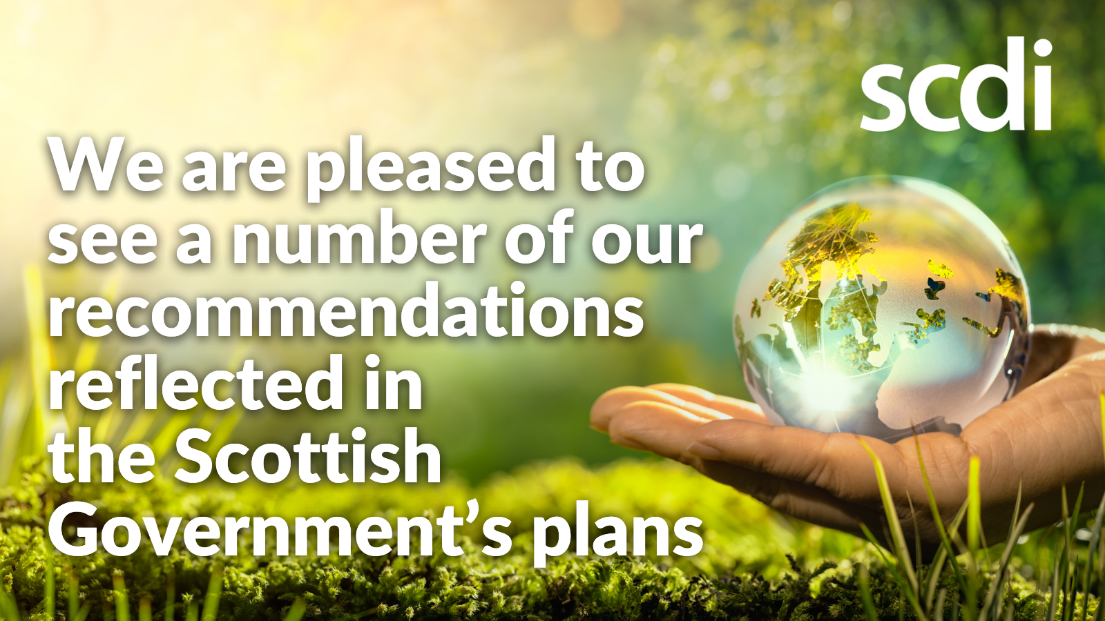 Scottish Government’s Climate Change Plan update SCDI SCDI