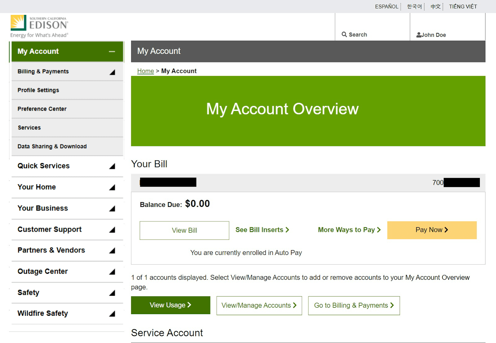 Help Center How do I pay my bill?